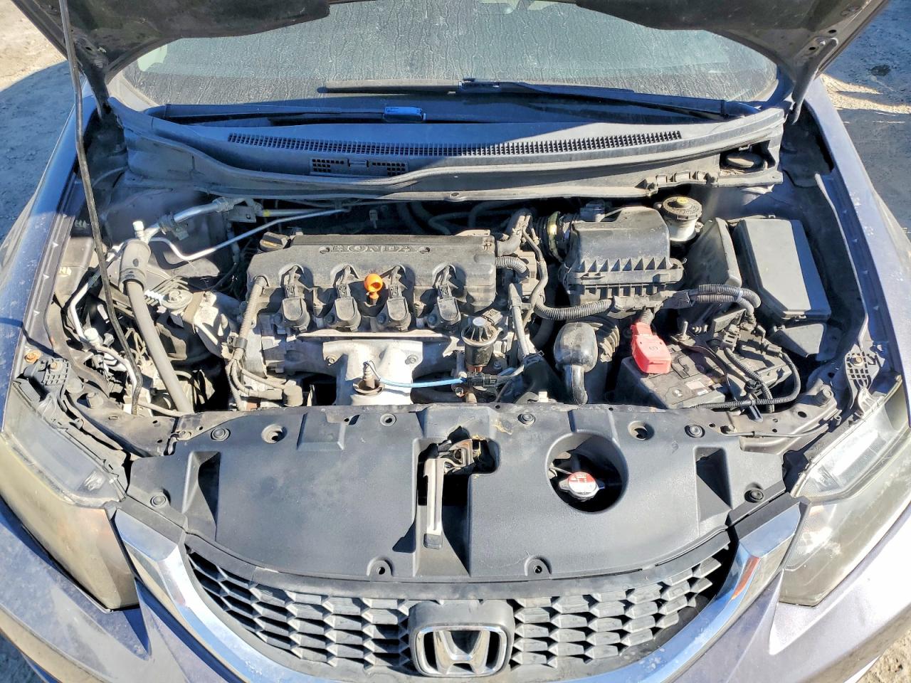 2015 Honda Civic Lx Серый vin: 19XFB2F58FE265414