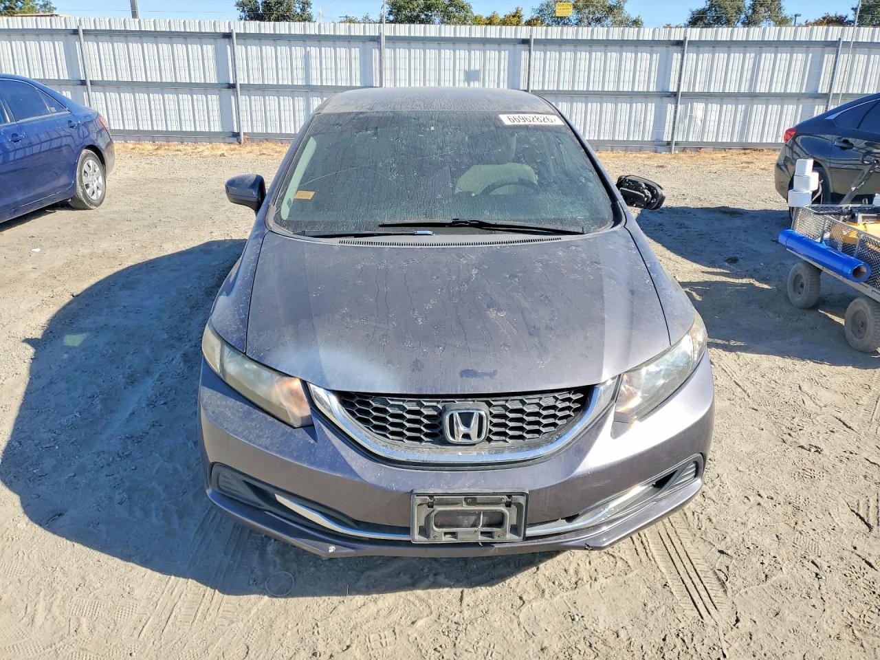 2015 Honda Civic Lx Серый vin: 19XFB2F58FE265414