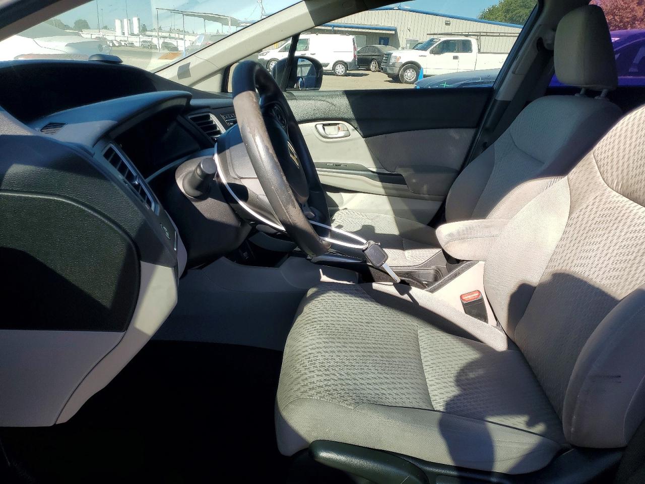 2015 Honda Civic Lx Серый vin: 19XFB2F58FE265414