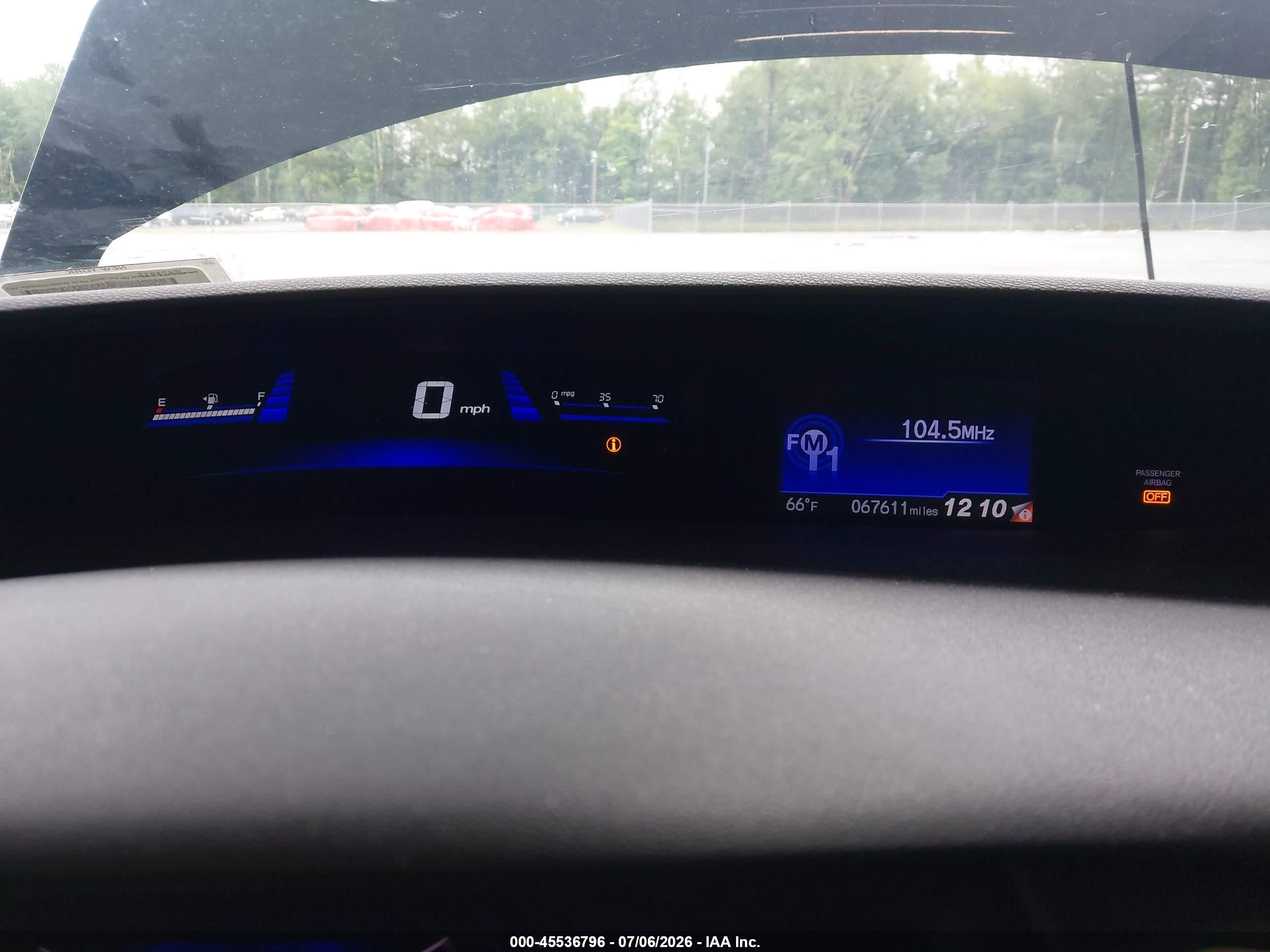 2015 Honda Civic Lx Blue vin: 19XFB2F58FE280754
