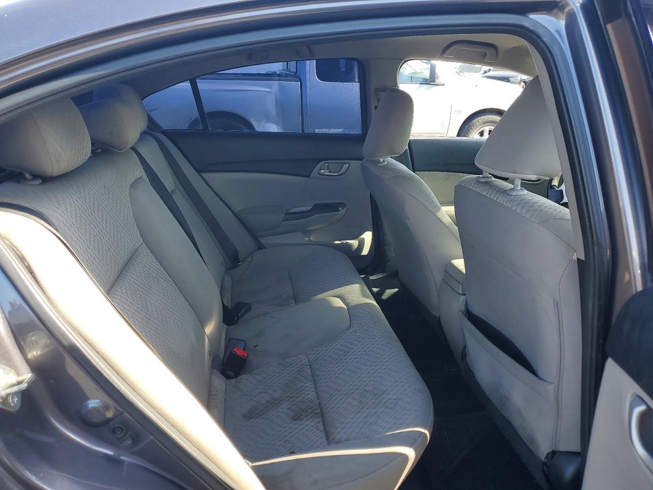 2015 Honda Civic Lx Gray vin: 19XFB2F58FE284478