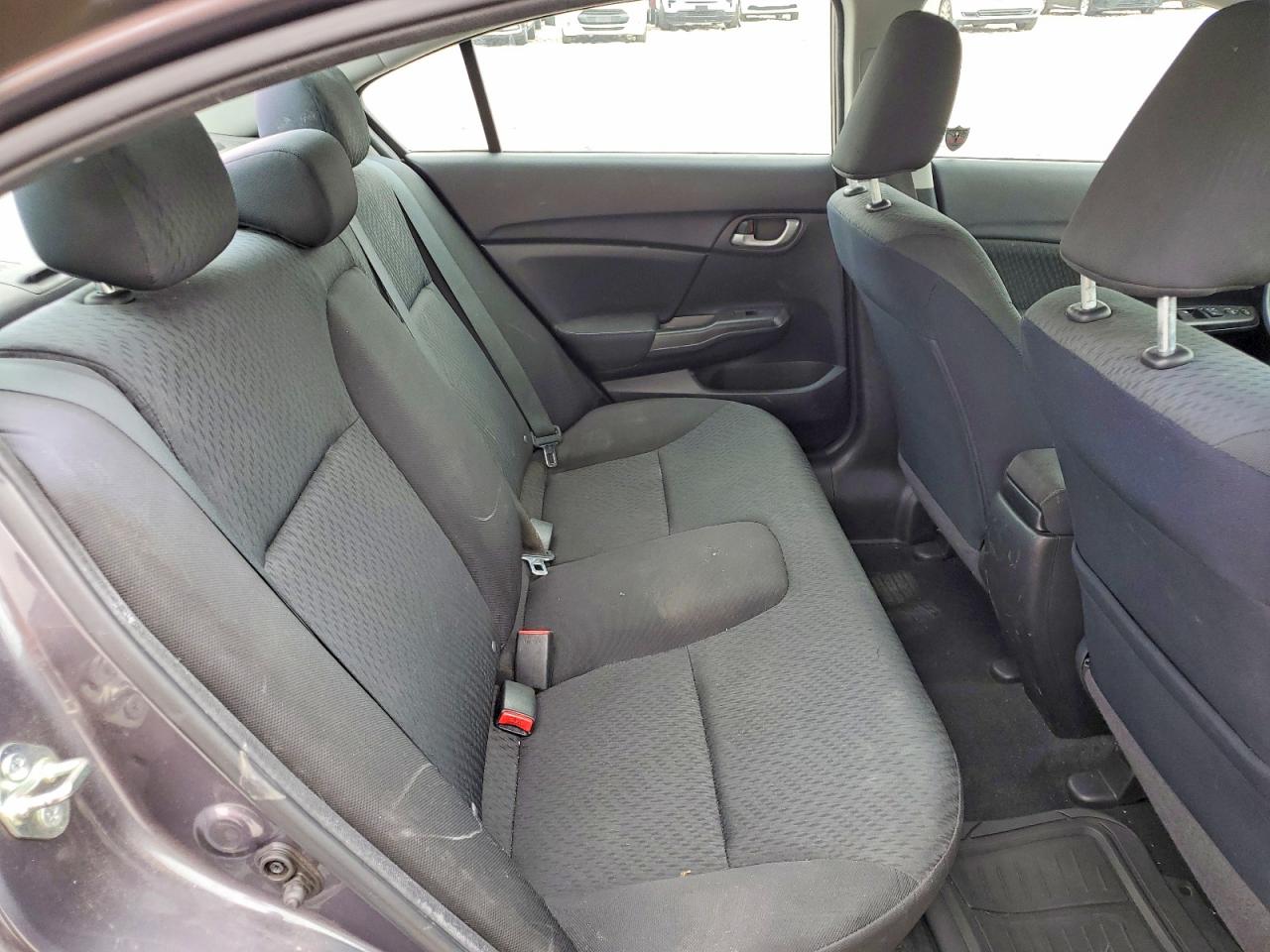 2015 Honda Civic Lx Gray vin: 19XFB2F58FE287638