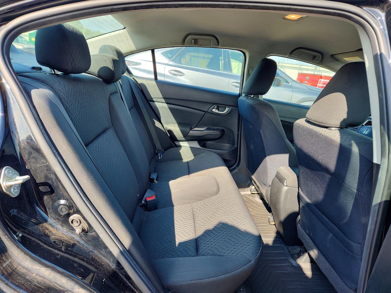 2015 Honda Civic Lx Black vin: 19XFB2F58FE288112