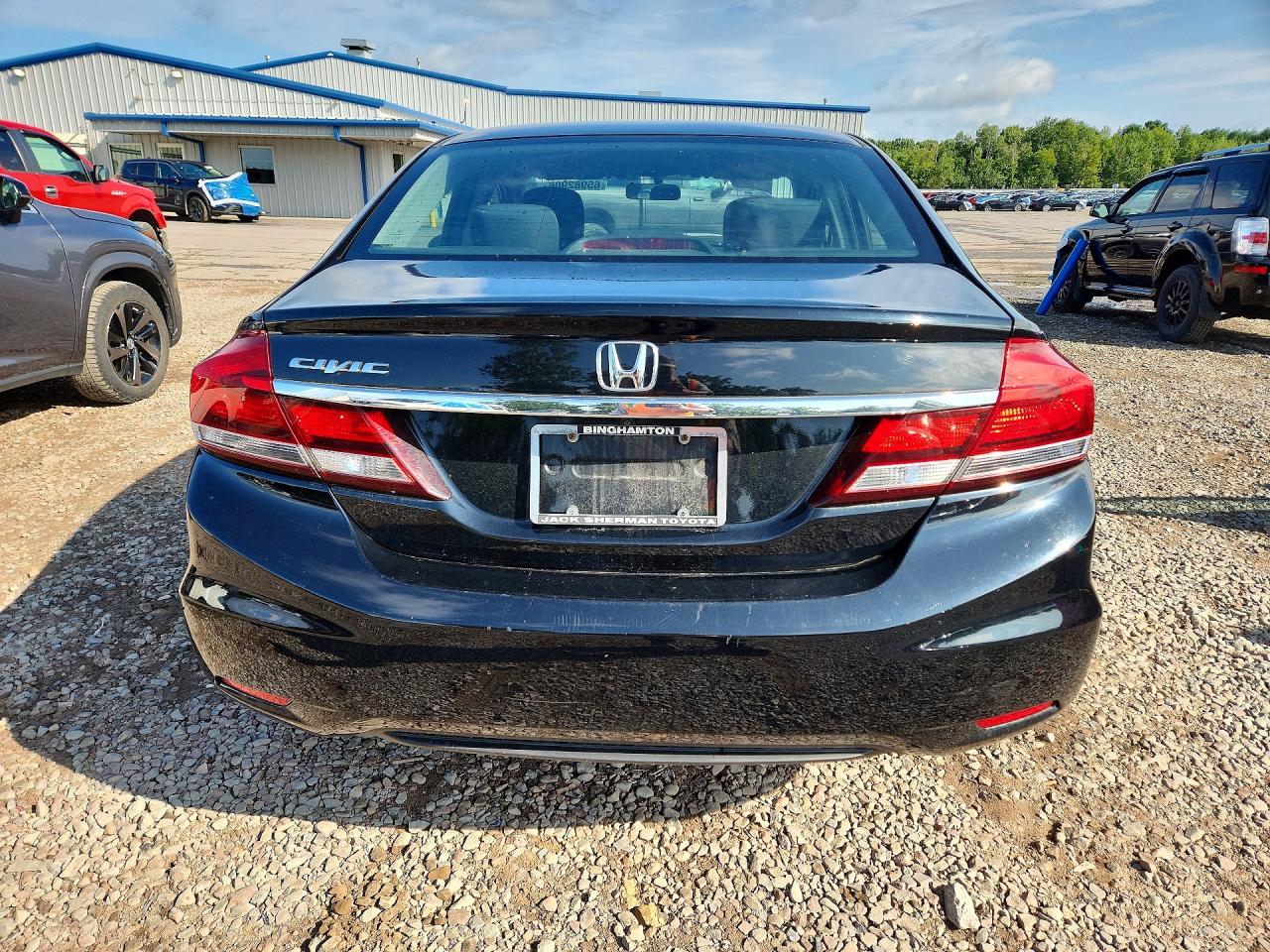 2015 Honda Civic Lx Black vin: 19XFB2F58FE288112