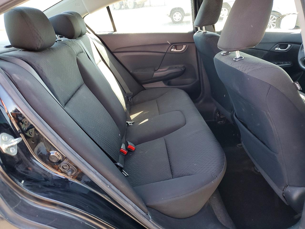 2015 Honda Civic Lx Black vin: 19XFB2F58FE705633