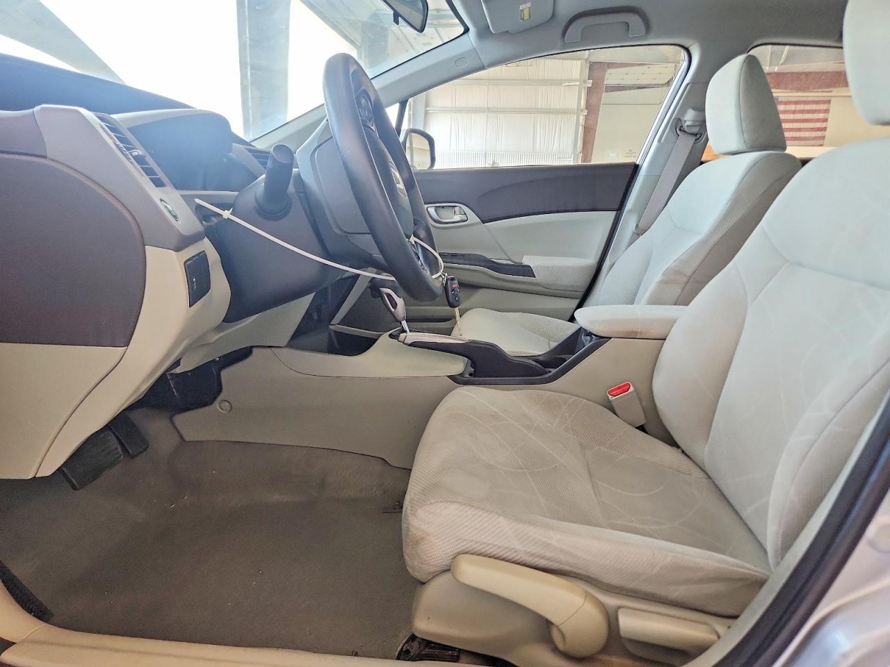 2012 Honda Civic Lx Silver vin: 19XFB2F59CE008306