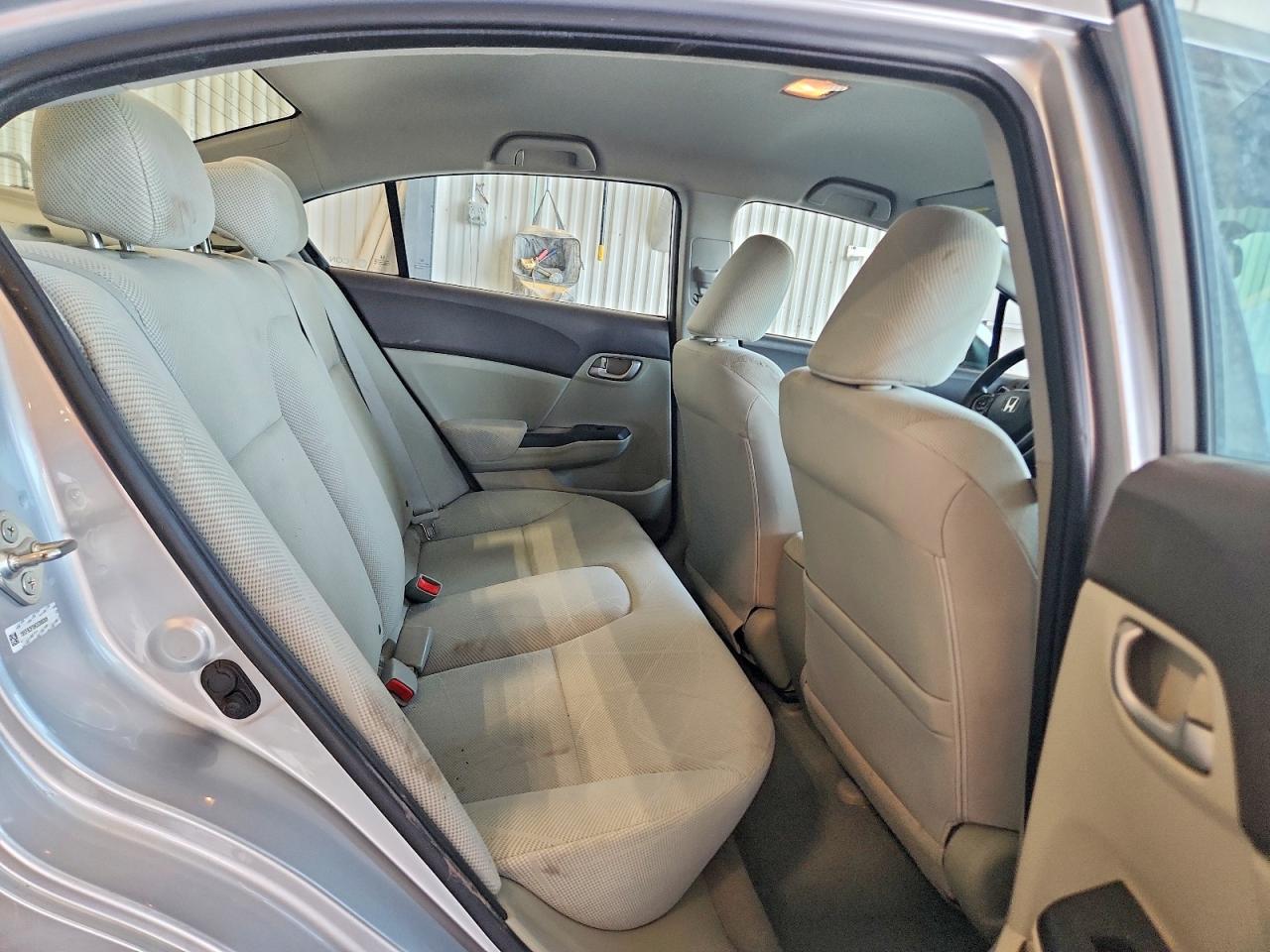 2012 Honda Civic Lx Silver vin: 19XFB2F59CE008306