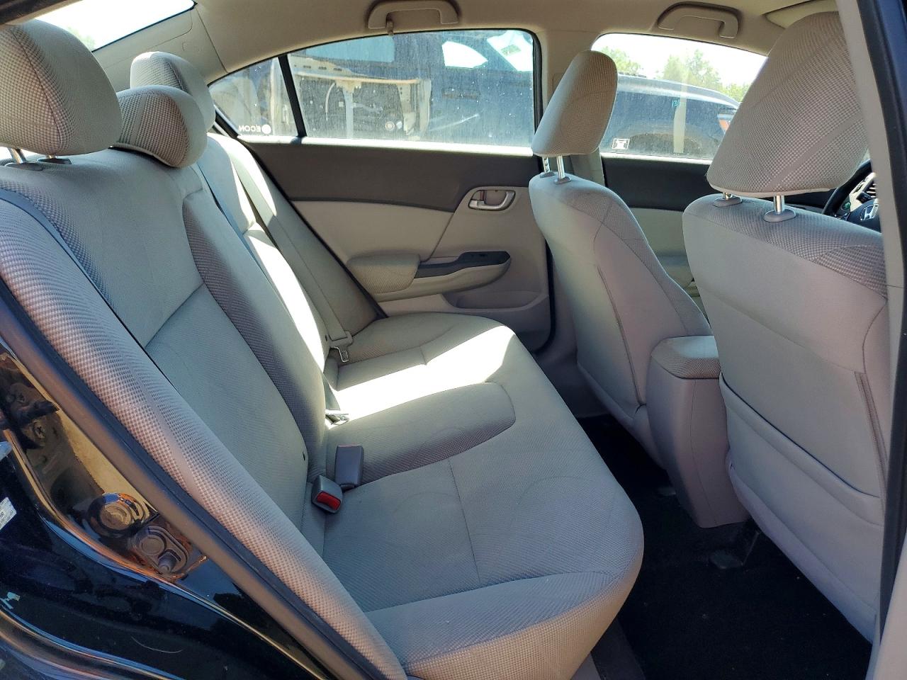 2012 Honda Civic Lx Black vin: 19XFB2F59CE011660