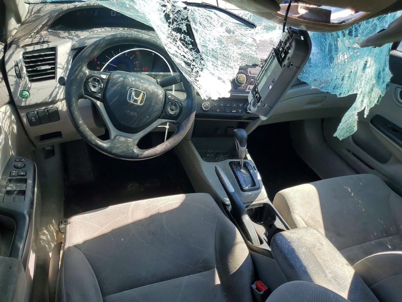 2012 Honda Civic Lx Синий vin: 19XFB2F59CE018740
