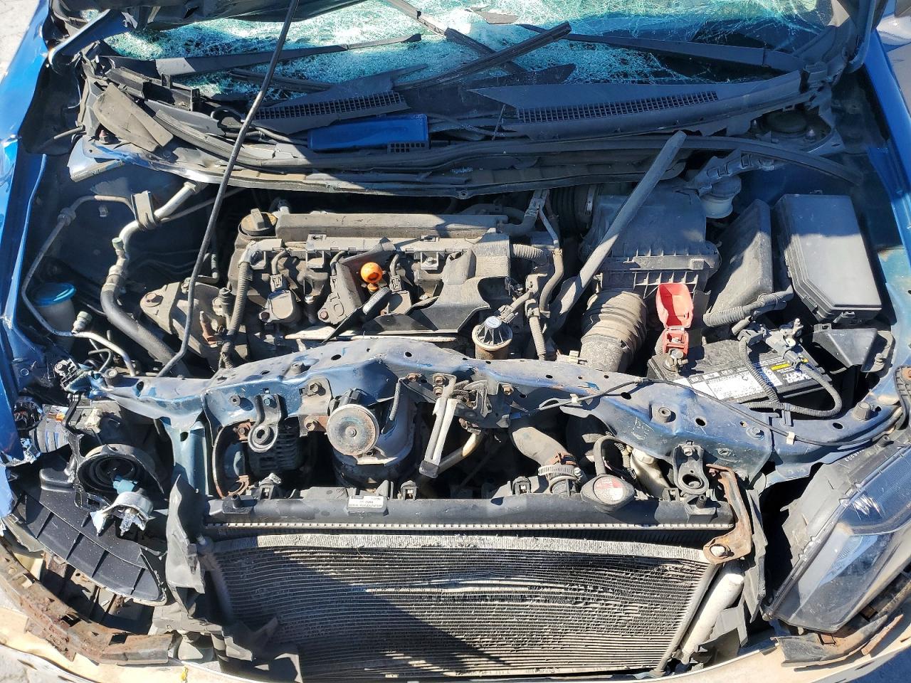 2012 Honda Civic Lx Синий vin: 19XFB2F59CE018740