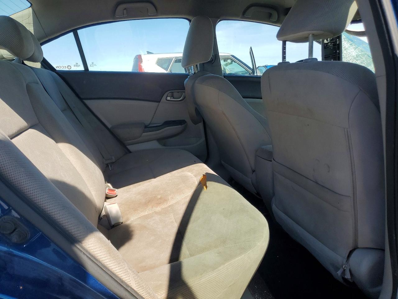 2012 Honda Civic Lx Синий vin: 19XFB2F59CE018740