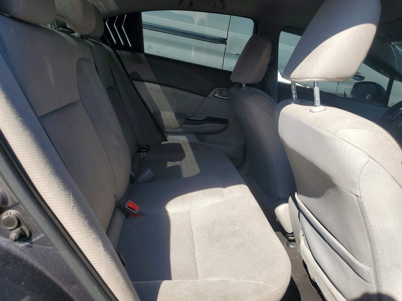 2012 Honda Civic Lx Gray vin: 19XFB2F59CE022318