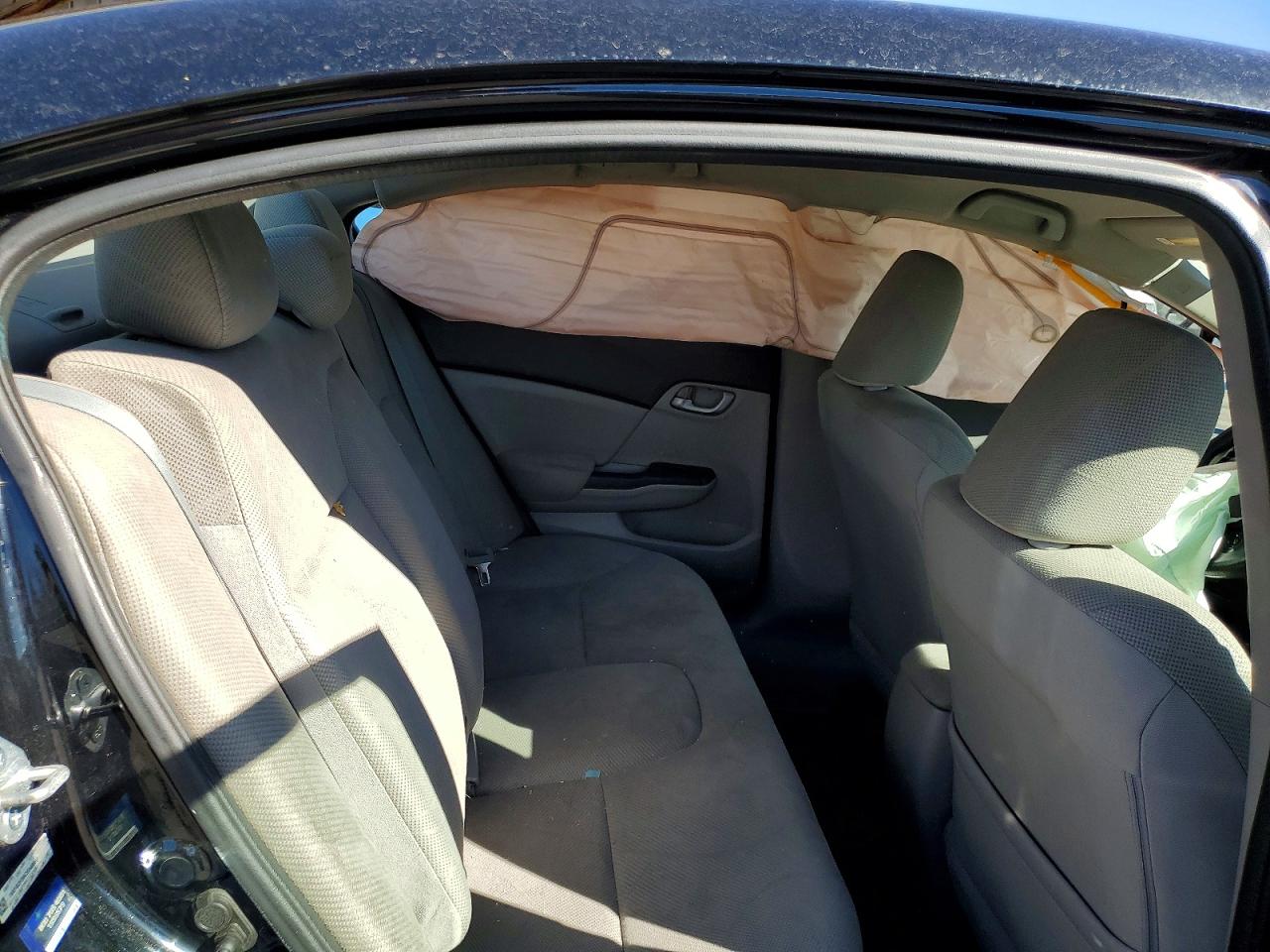 2012 Honda Civic Lx Black vin: 19XFB2F59CE048658