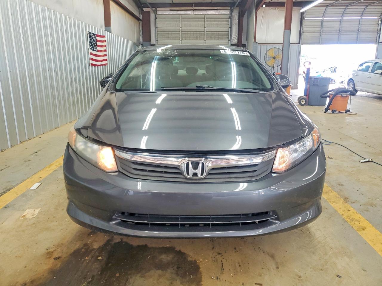 2012 Honda Civic Lx Charcoal vin: 19XFB2F59CE055867