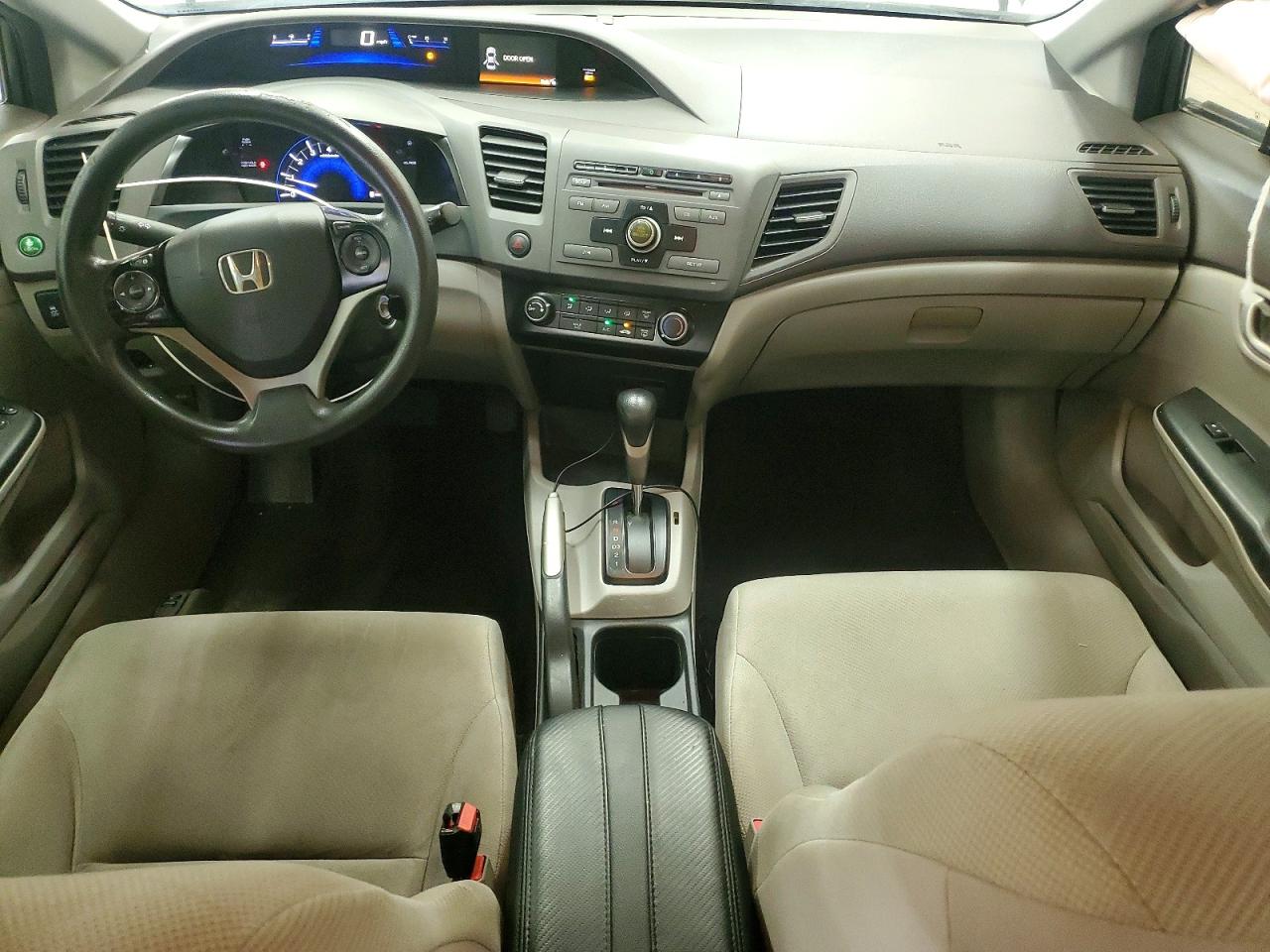 2012 Honda Civic Lx Charcoal vin: 19XFB2F59CE055867