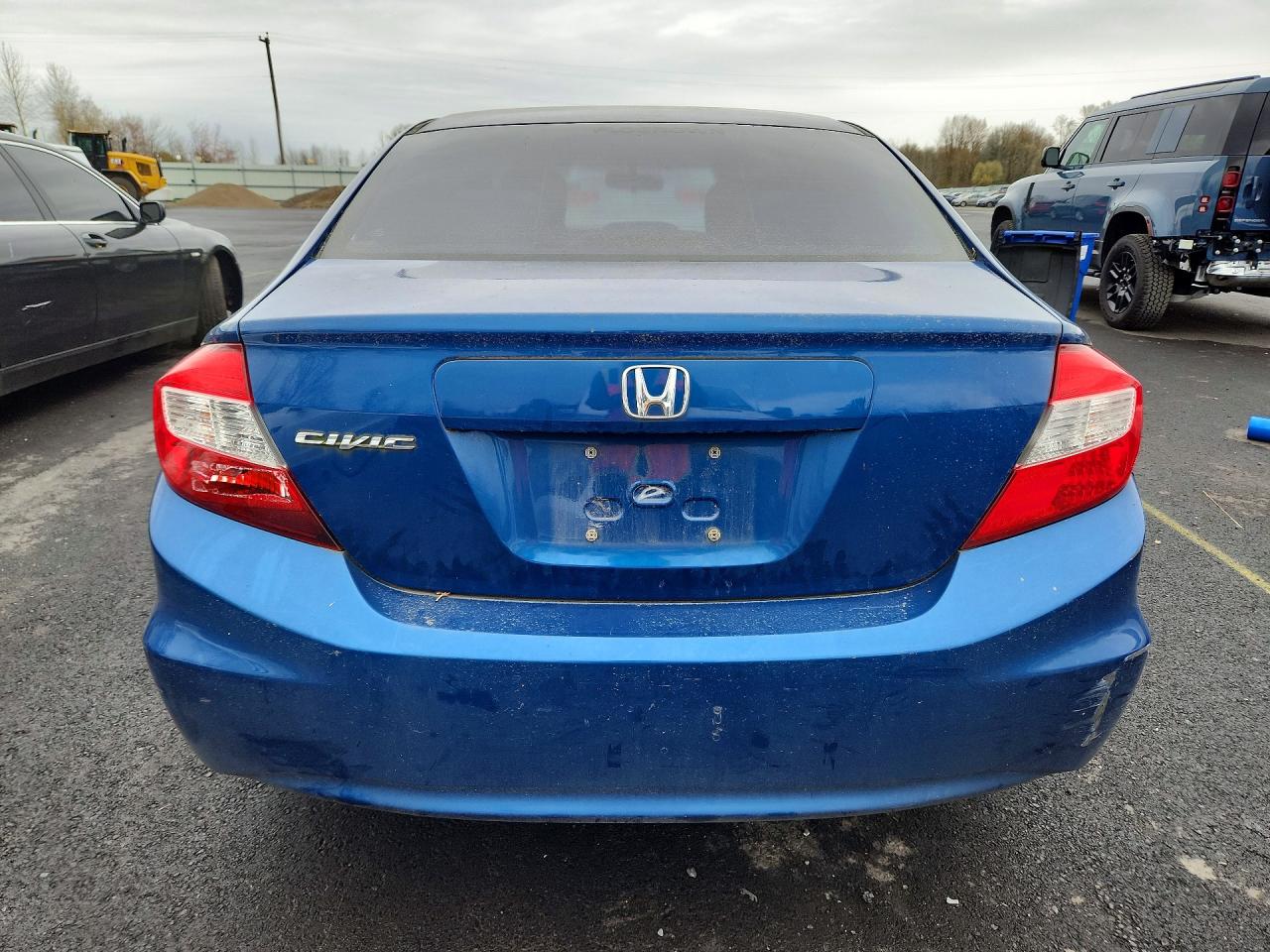 2012 Honda Civic Lx Blue vin: 19XFB2F59CE060762