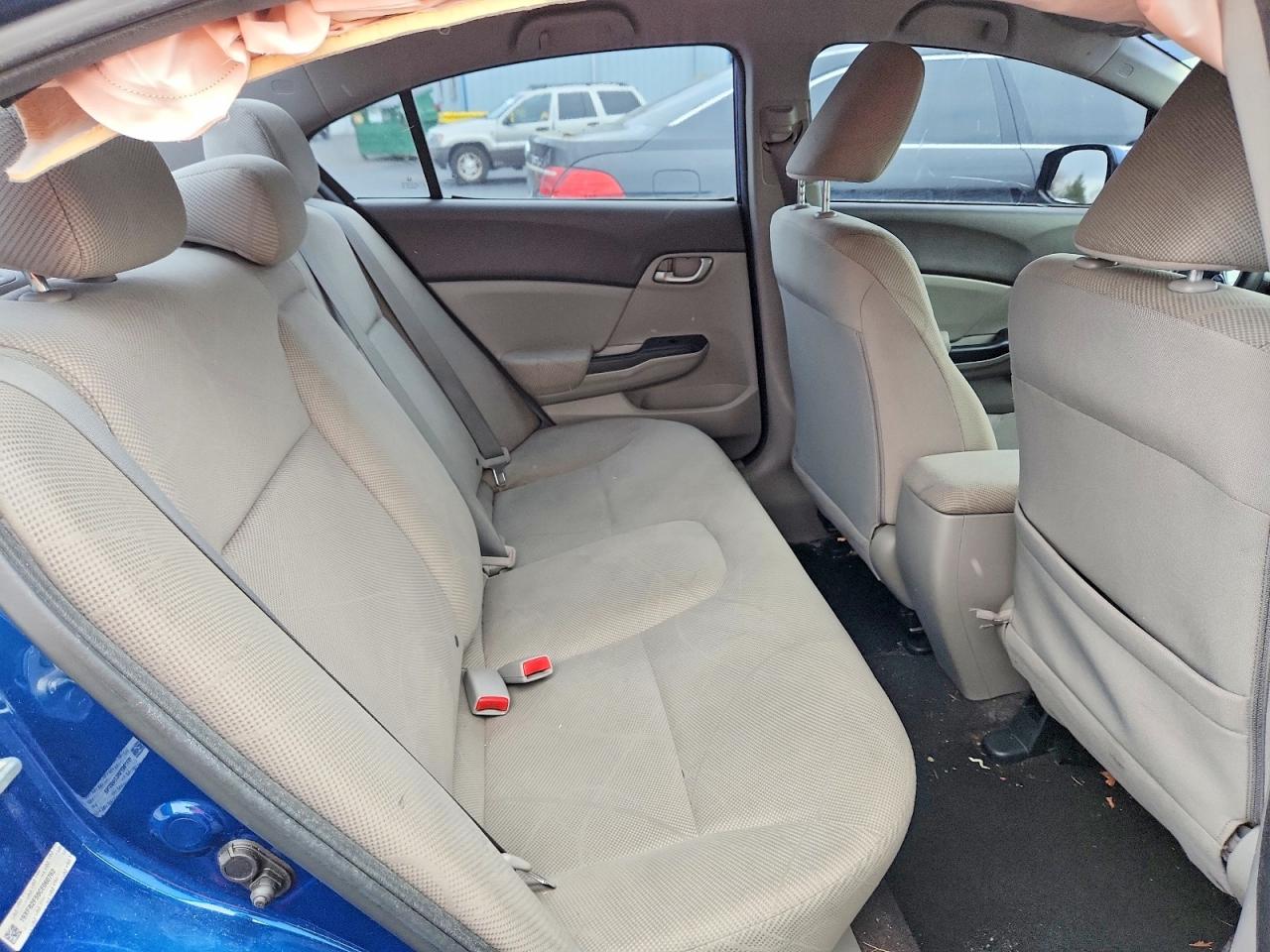 2012 Honda Civic Lx Blue vin: 19XFB2F59CE060762
