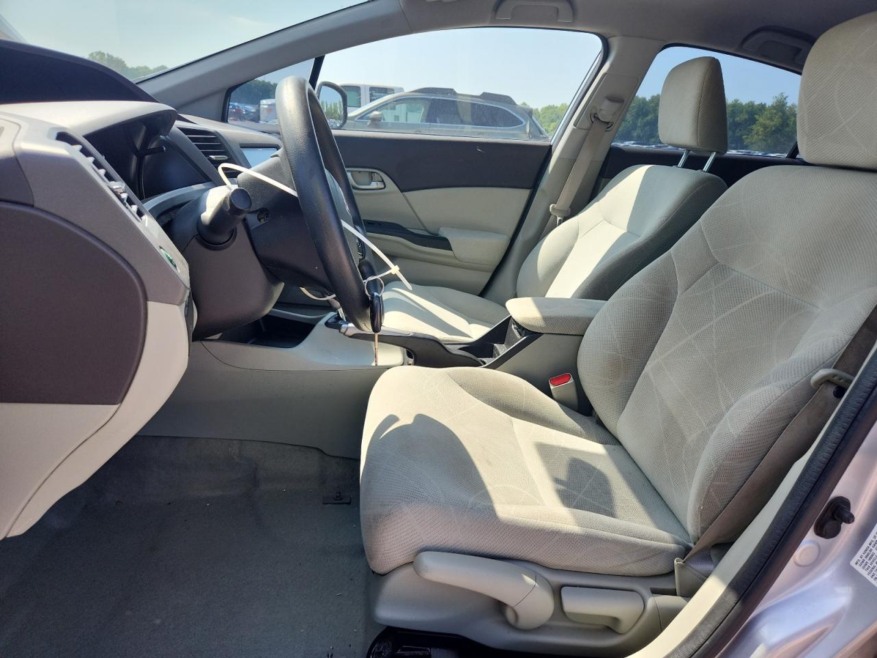 2012 Honda Civic Lx Silver vin: 19XFB2F59CE064004