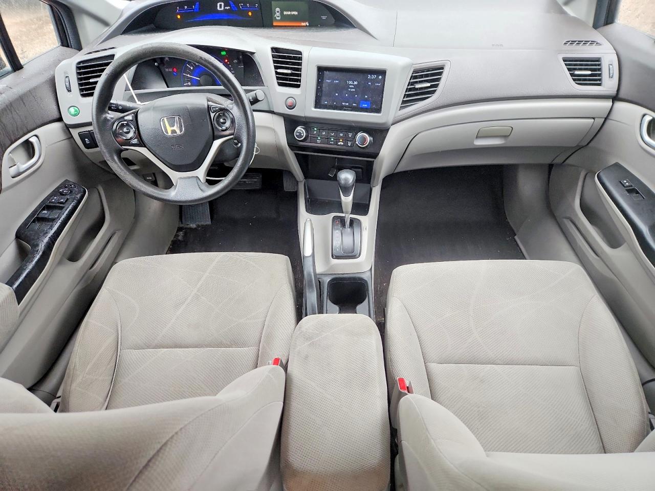 2012 Honda Civic Lx Black vin: 19XFB2F59CE069672