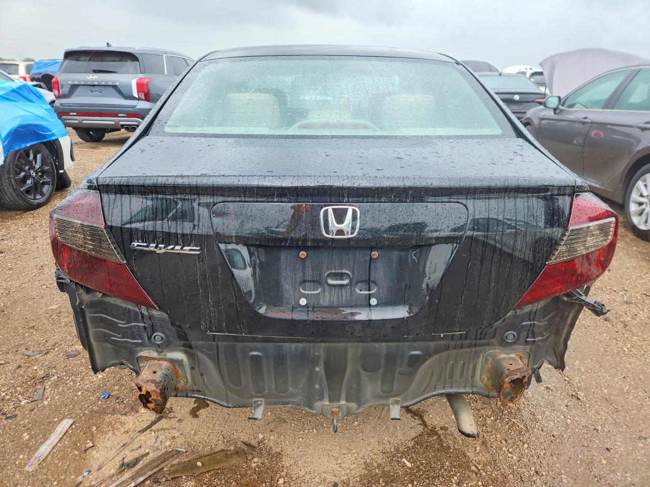 2012 Honda Civic Lx Black vin: 19XFB2F59CE069672