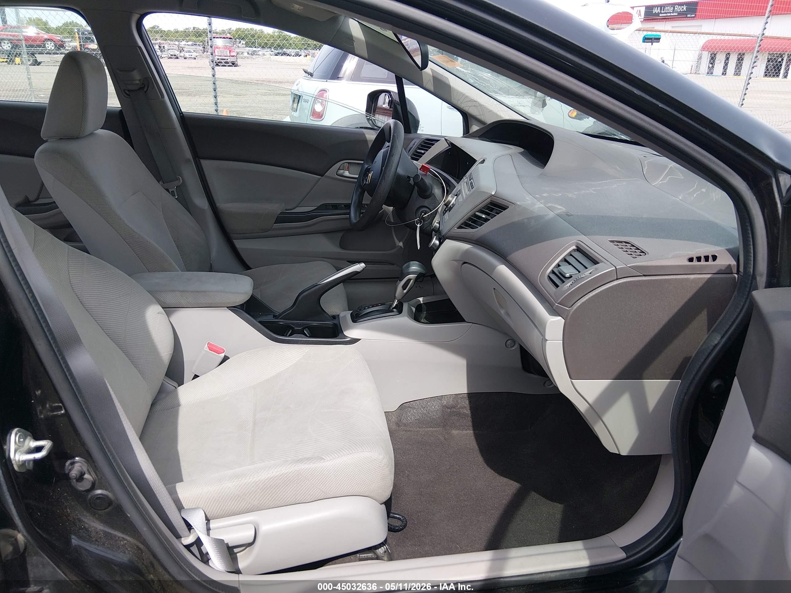 2012 Honda Civic Lx Черный vin: 19XFB2F59CE072863