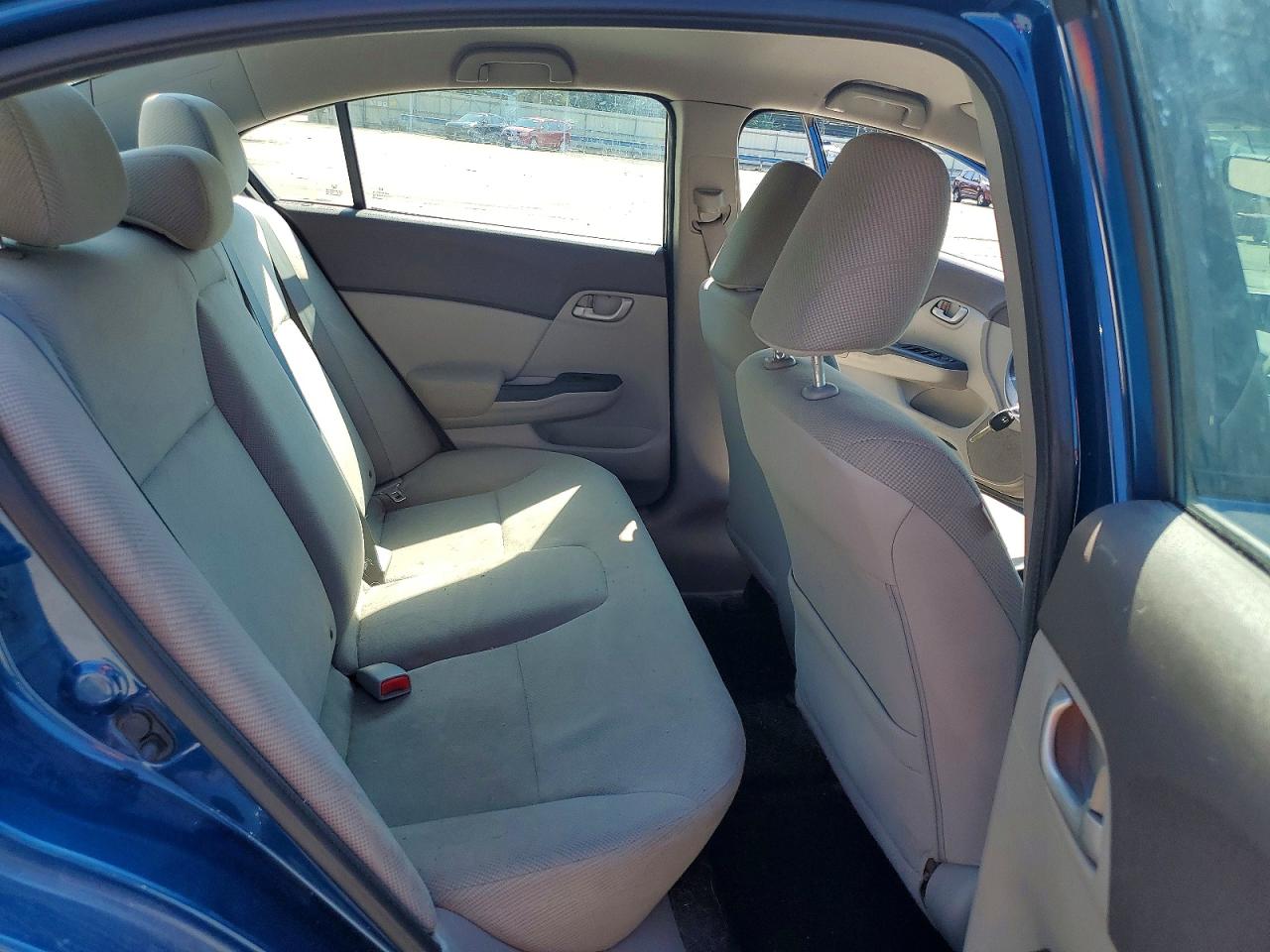 2012 Honda Civic Lx Blue vin: 19XFB2F59CE076833