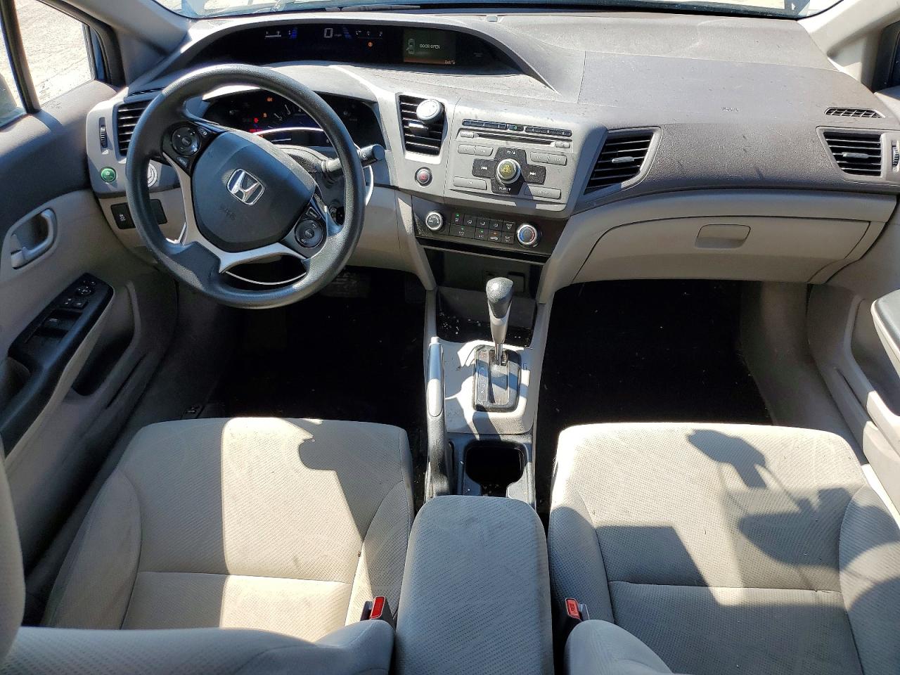 2012 Honda Civic Lx Blue vin: 19XFB2F59CE076833