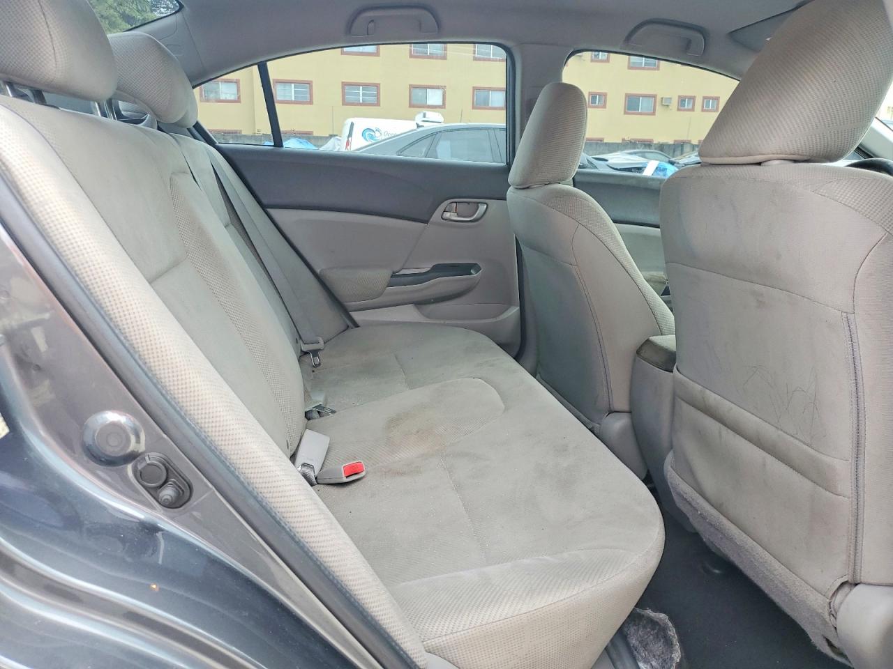 2012 Honda Civic Lx Серый vin: 19XFB2F59CE097682