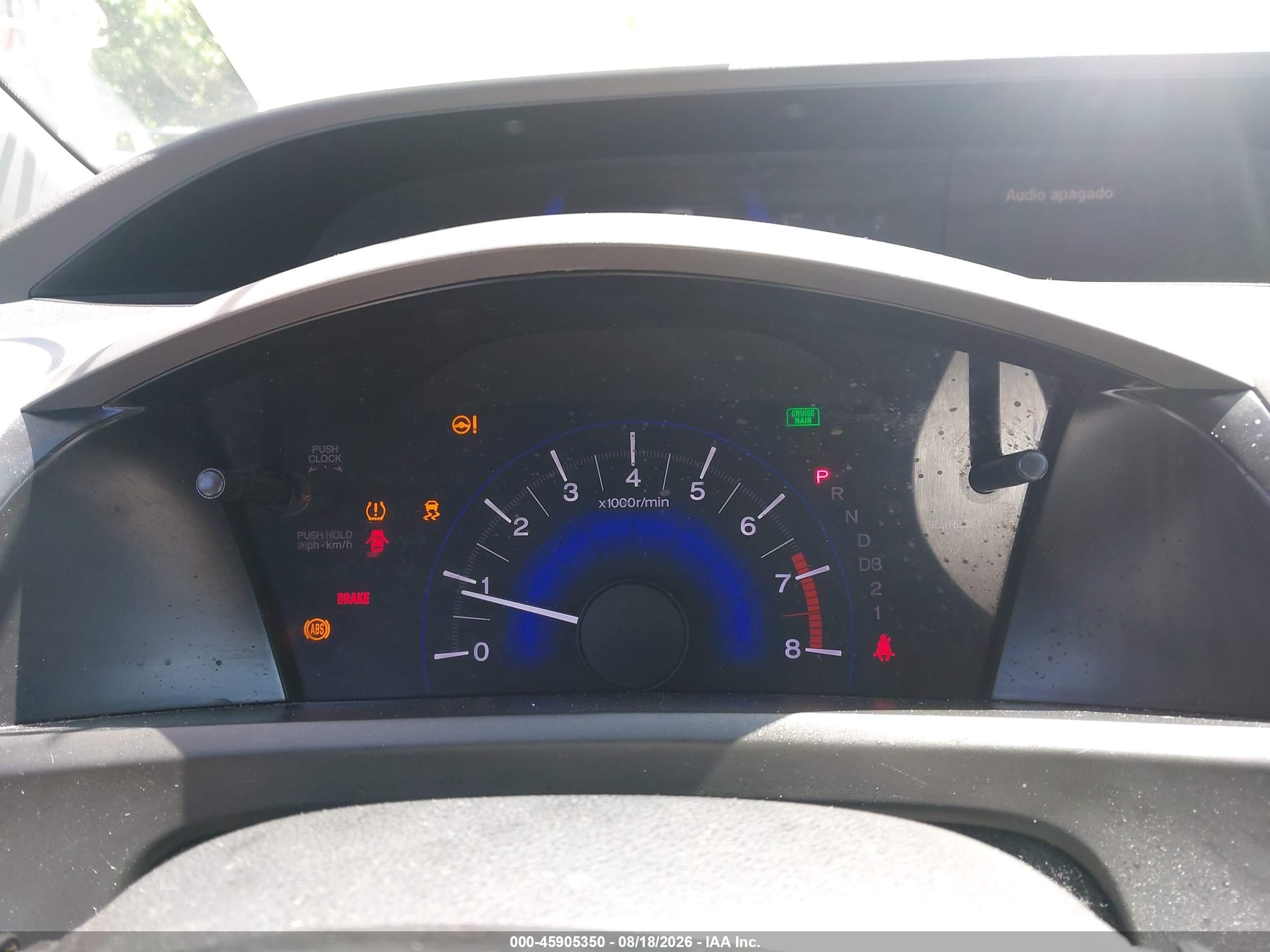 2012 Honda Civic Lx White vin: 19XFB2F59CE097889