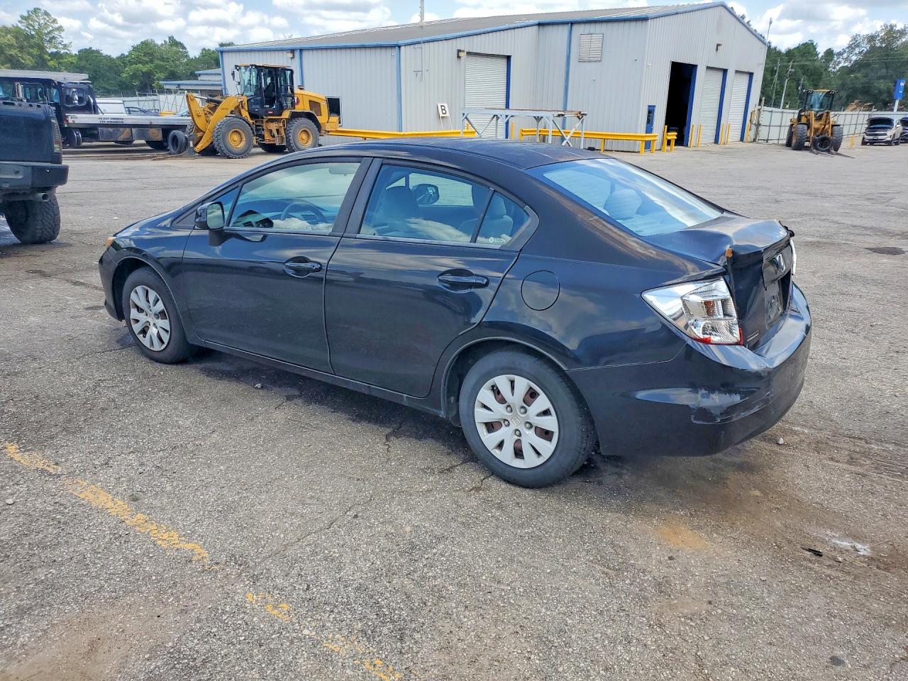2012 Honda Civic Lx Black vin: 19XFB2F59CE107255