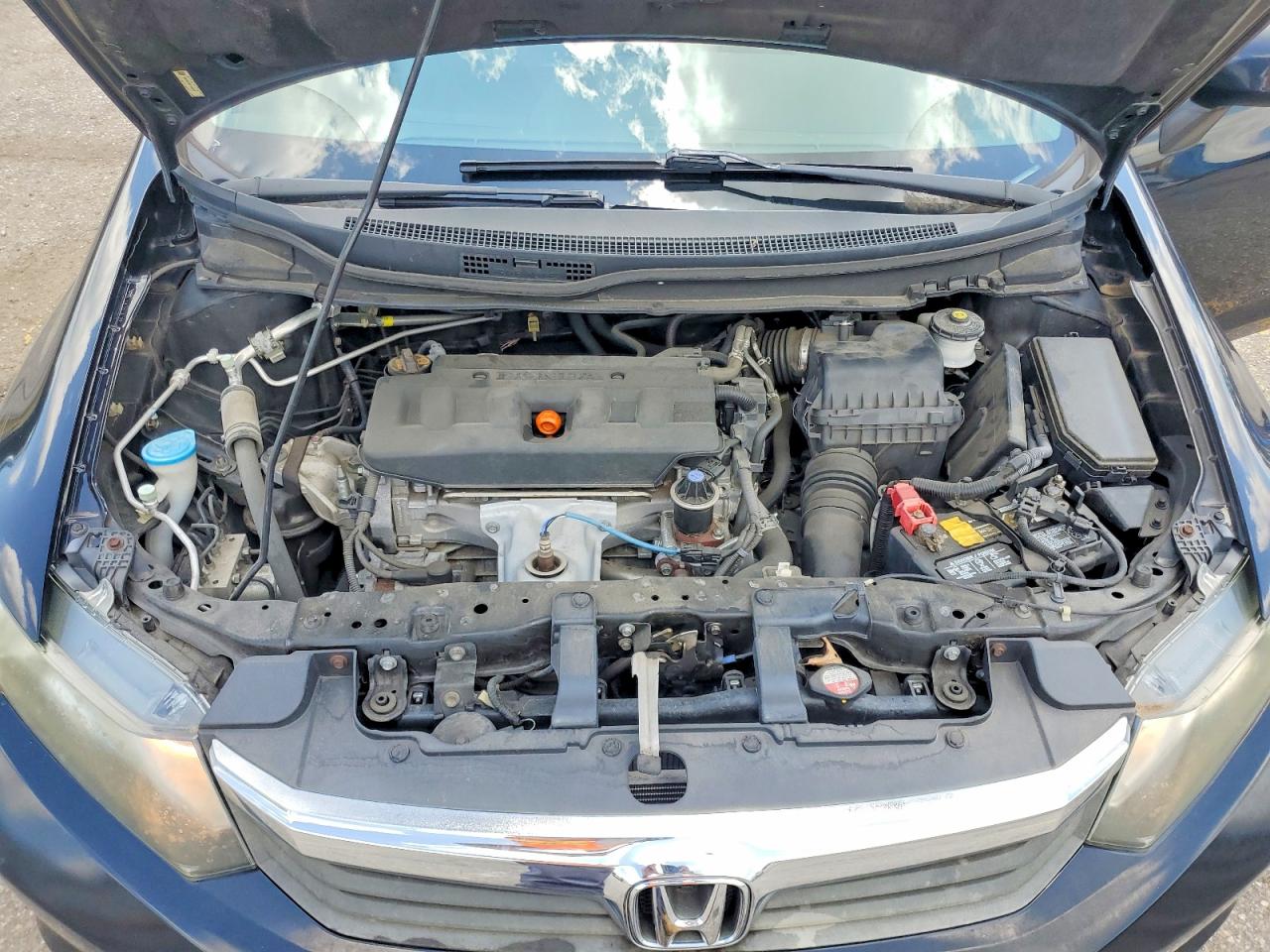2012 Honda Civic Lx Black vin: 19XFB2F59CE107255