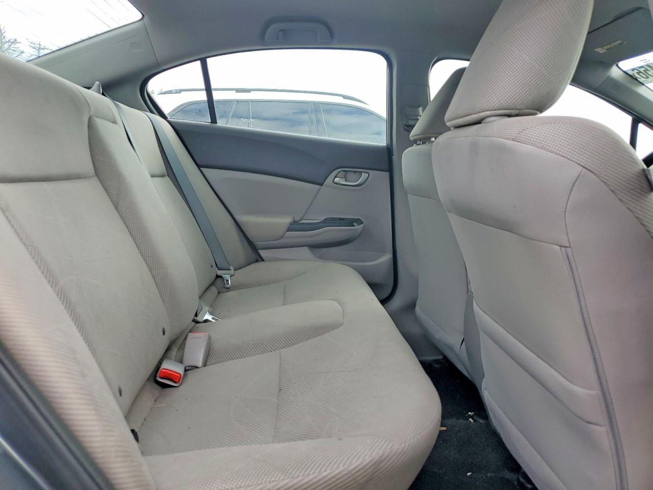 2012 Honda Civic Lx Серый vin: 19XFB2F59CE333800