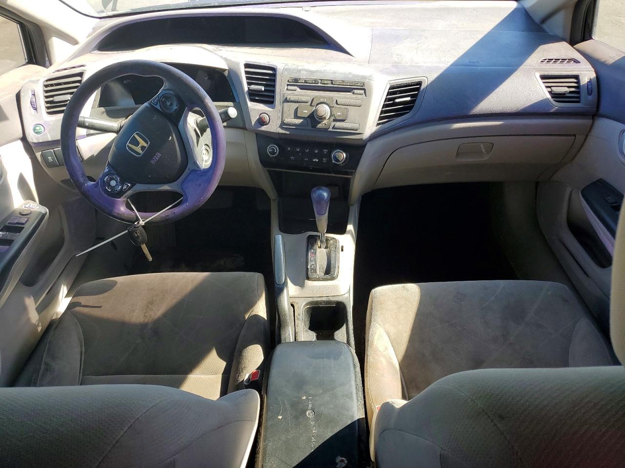 2012 Honda Civic Lx Черный vin: 19XFB2F59CE333974