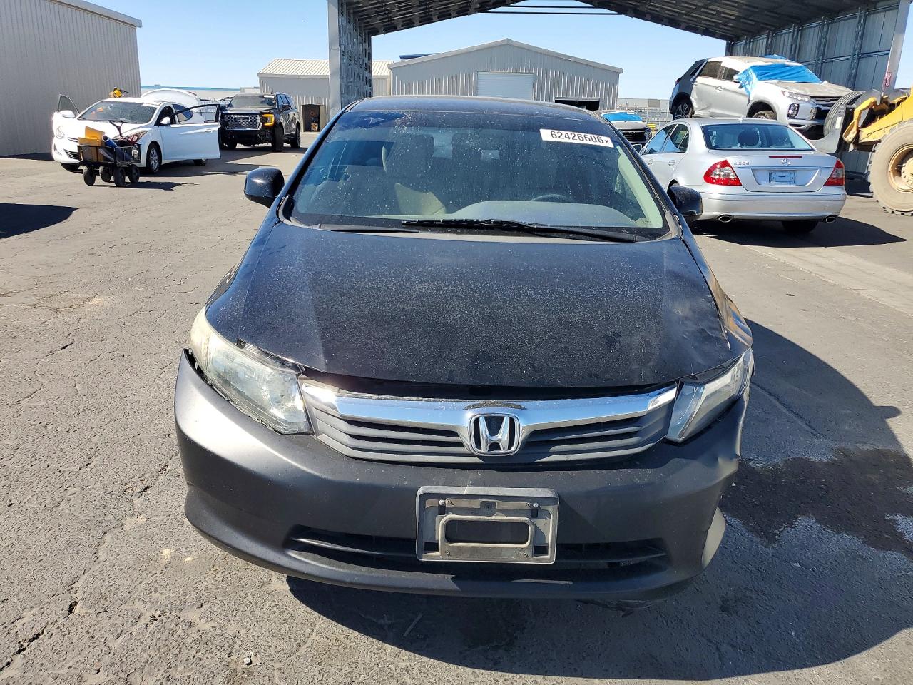 2012 Honda Civic Lx Черный vin: 19XFB2F59CE333974