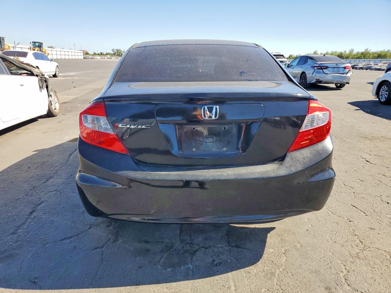2012 Honda Civic Lx Черный vin: 19XFB2F59CE333974