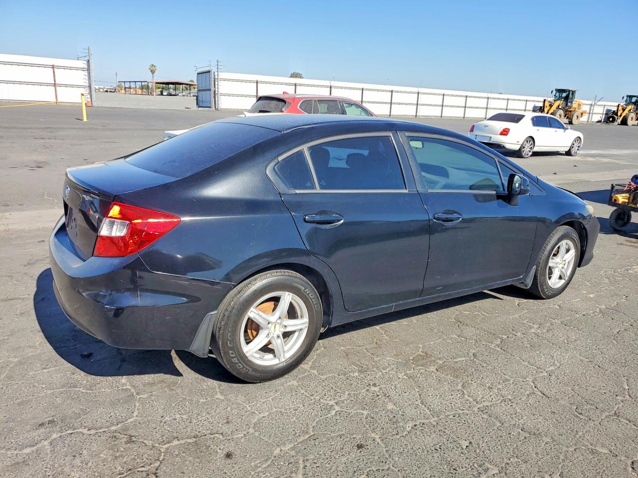 2012 Honda Civic Lx Черный vin: 19XFB2F59CE333974