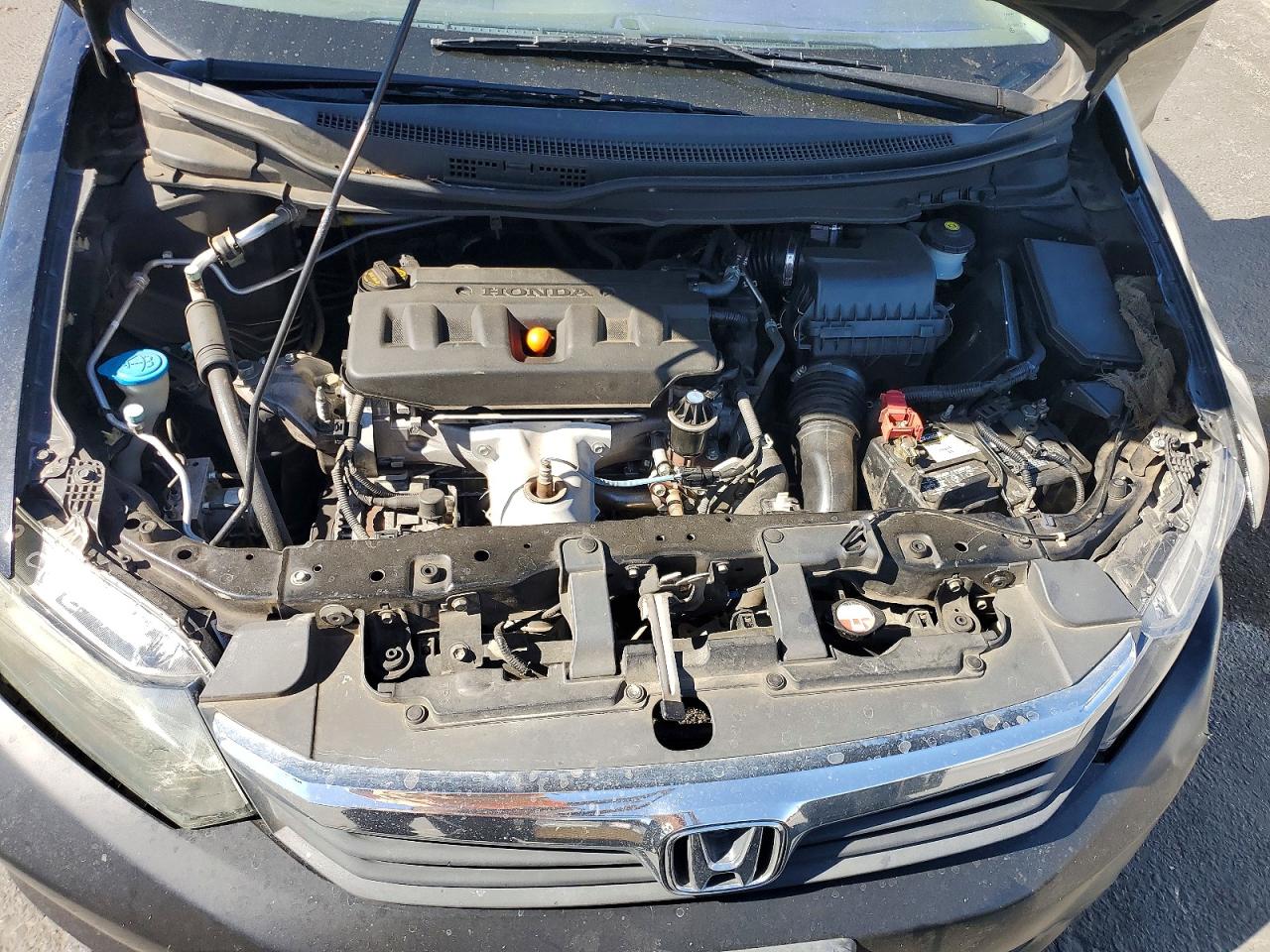 2012 Honda Civic Lx Черный vin: 19XFB2F59CE333974