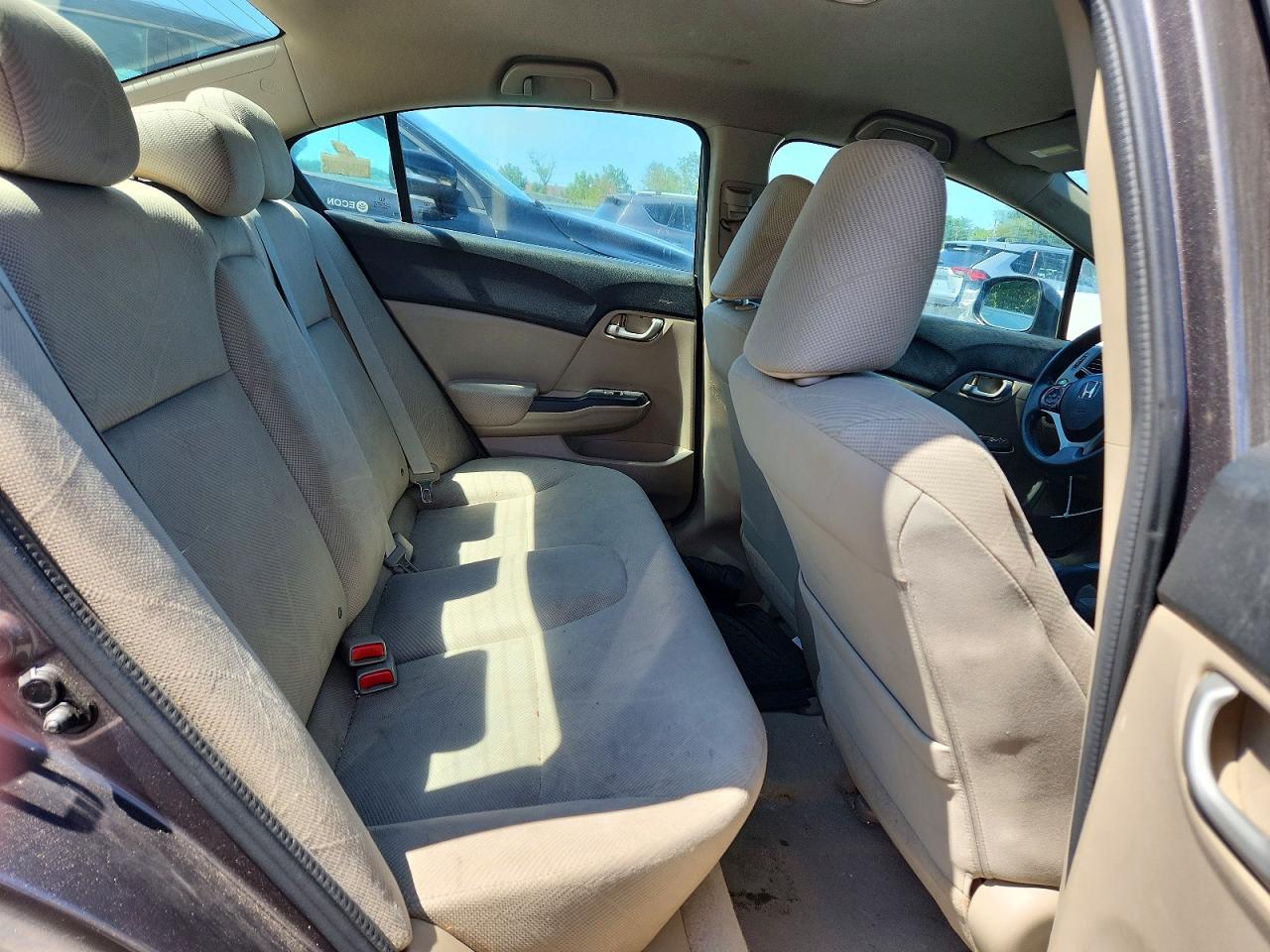 2012 Honda Civic Lx Gray vin: 19XFB2F59CE336387