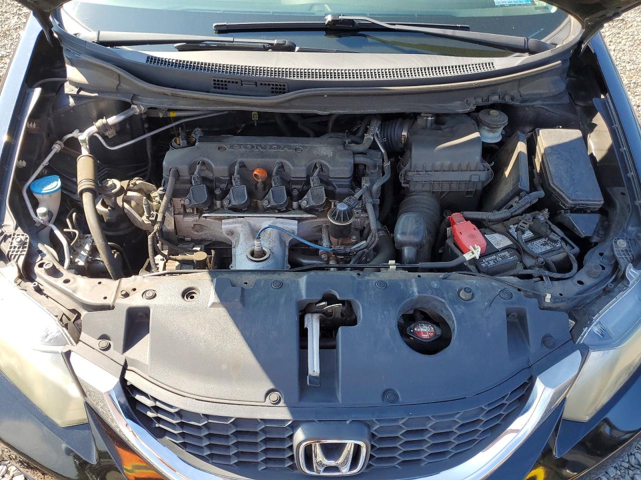 2013 Honda Civic Lx Black vin: 19XFB2F59DE004662