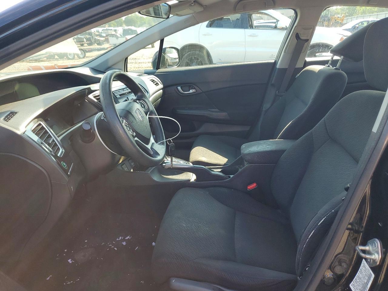 2013 Honda Civic Lx Black vin: 19XFB2F59DE004662