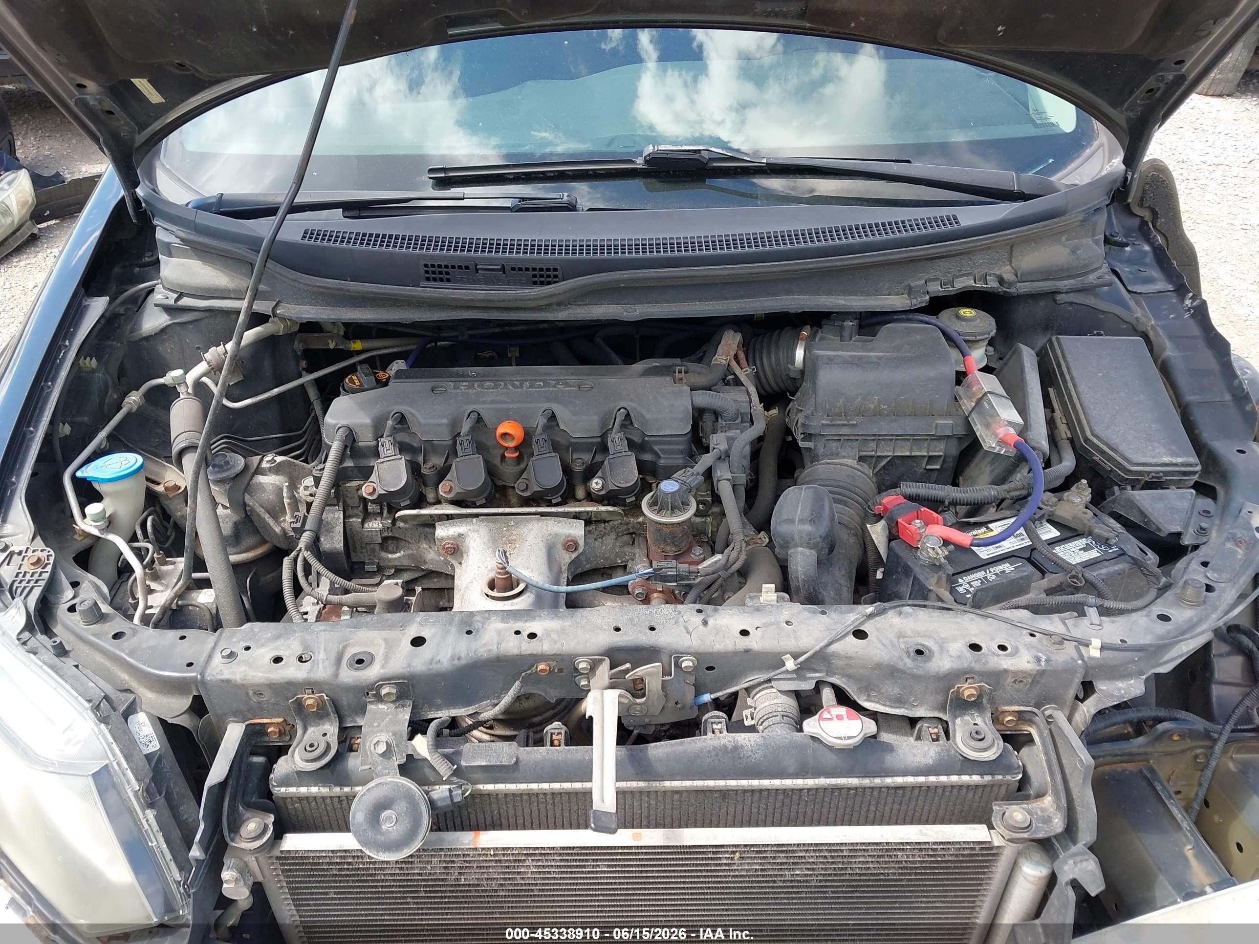 2013 Honda Civic Lx Black vin: 19XFB2F59DE054672