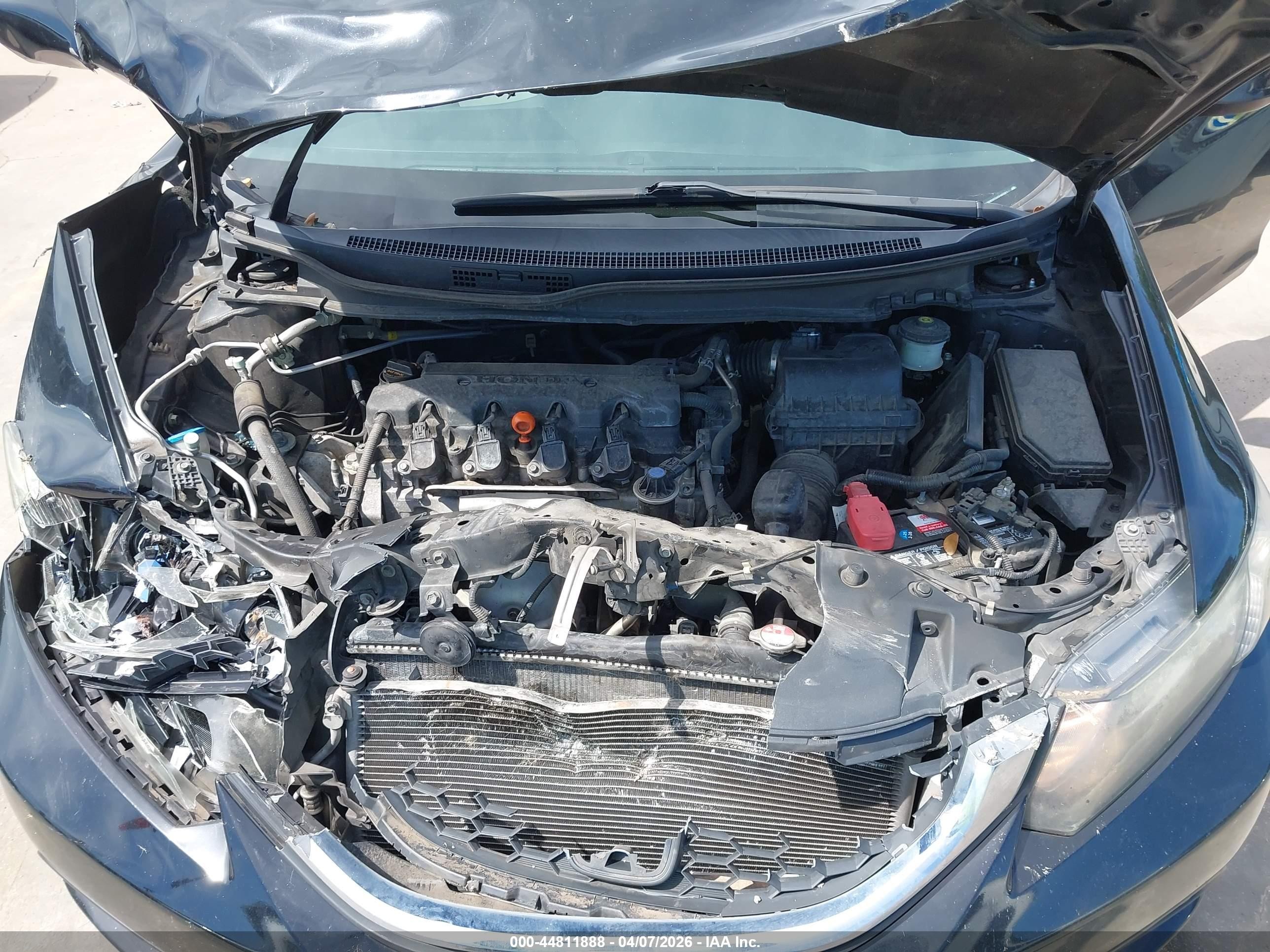 2013 Honda Civic Lx Black vin: 19XFB2F59DE083377