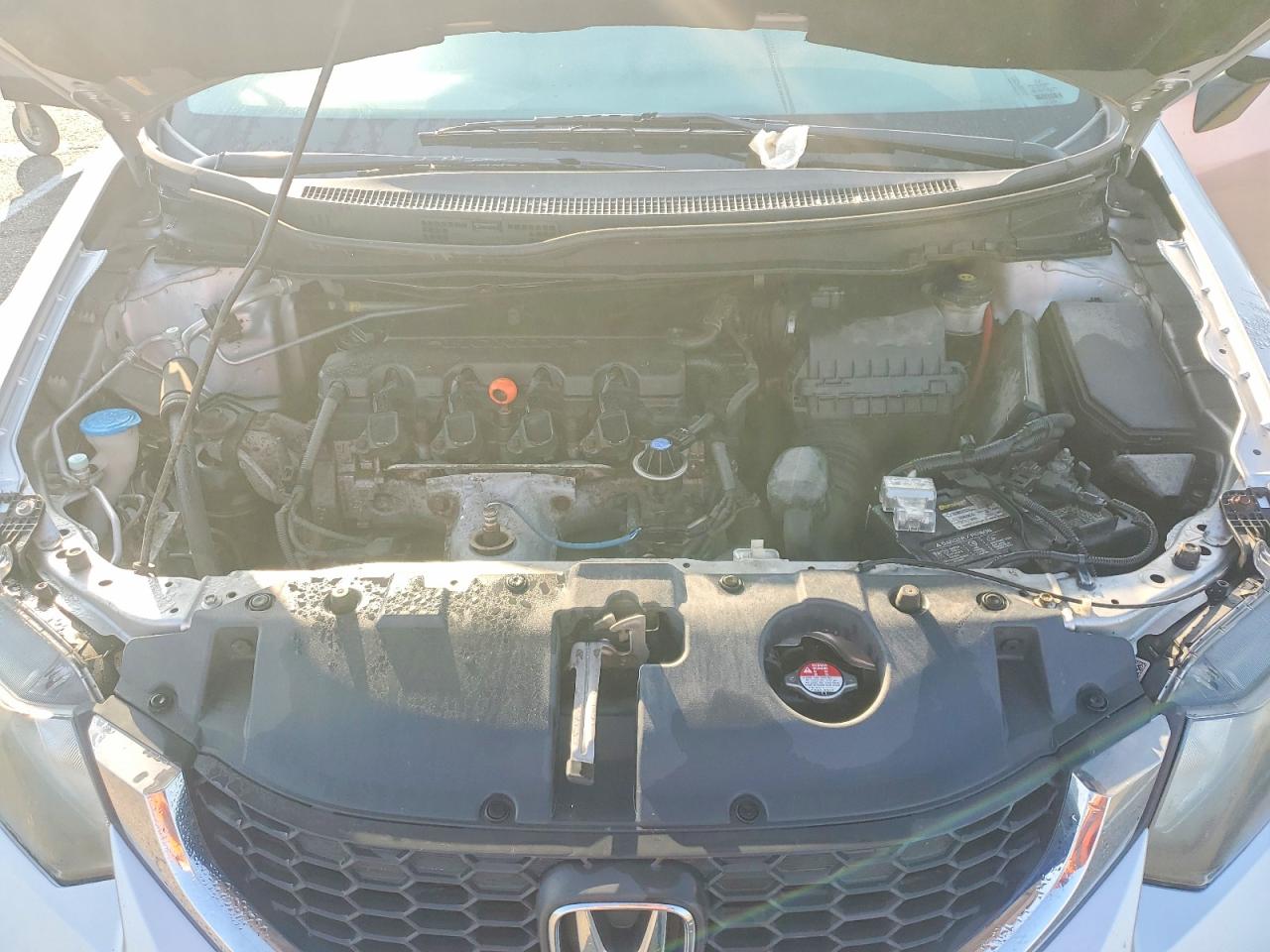 2013 Honda Civic Lx Silver vin: 19XFB2F59DE083444
