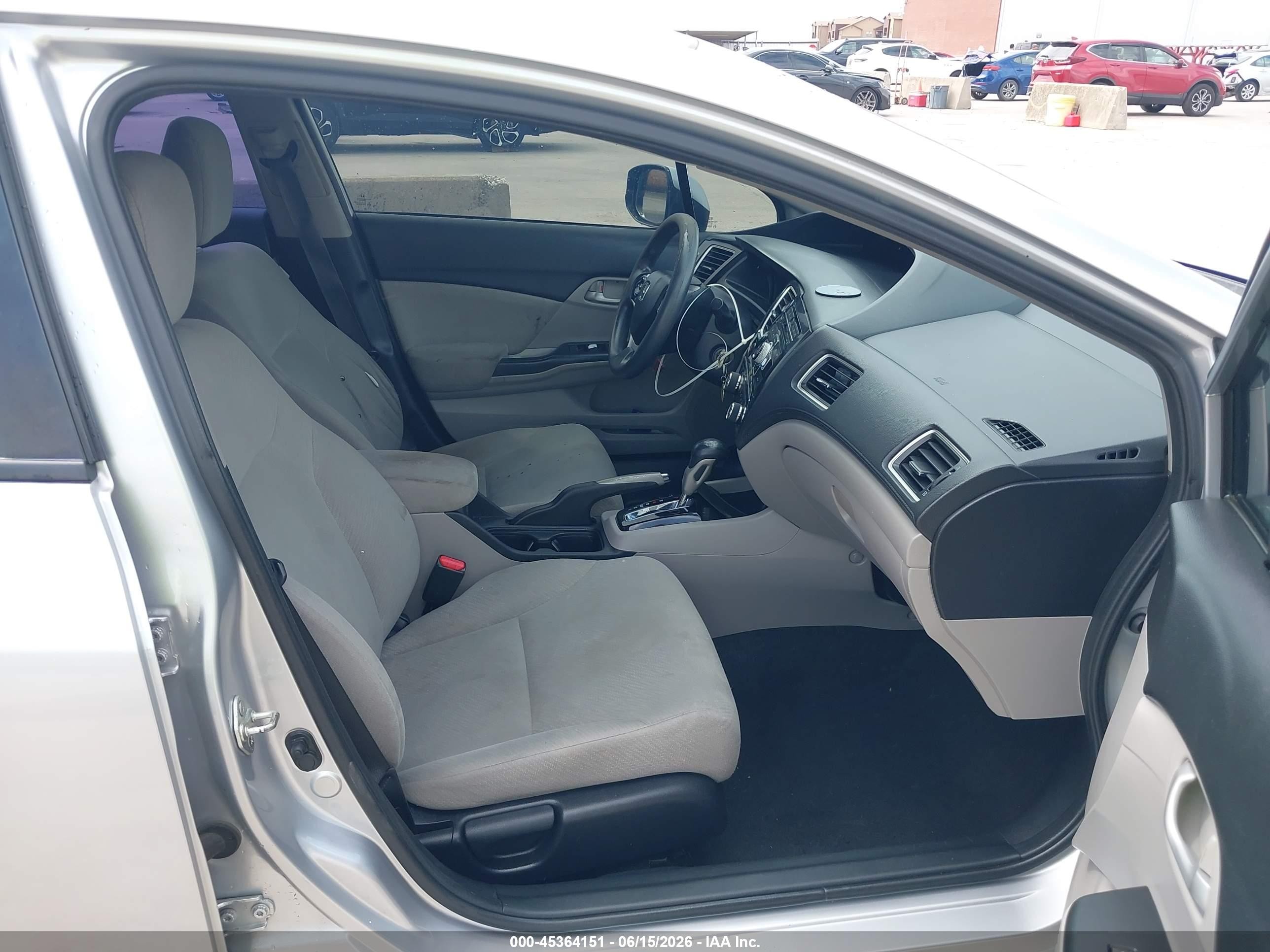 2013 Honda Civic Lx Серебряный vin: 19XFB2F59DE093911