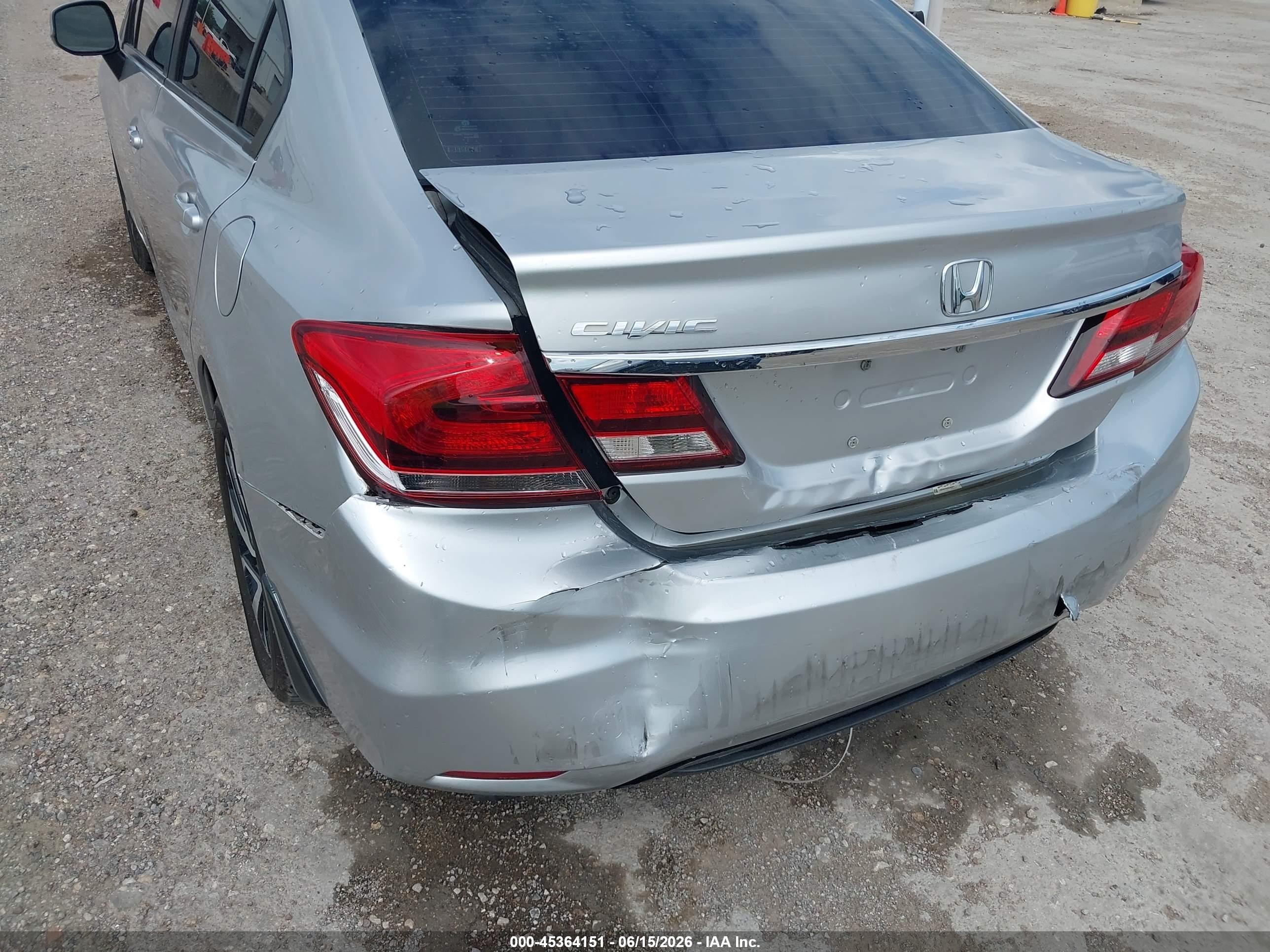 2013 Honda Civic Lx Серебряный vin: 19XFB2F59DE093911