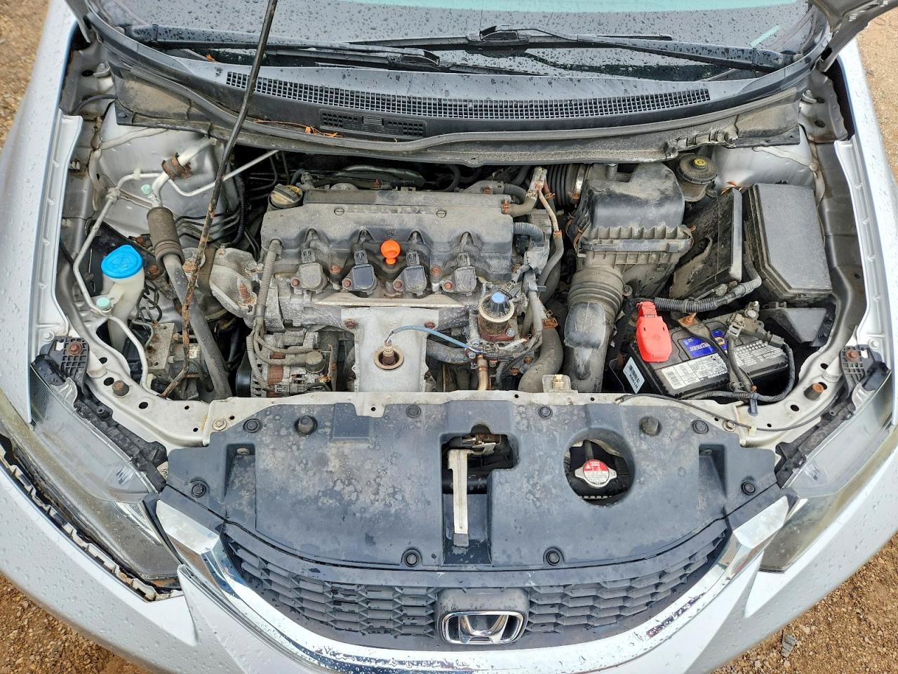 2013 Honda Civic Lx Серебряный vin: 19XFB2F59DE096291