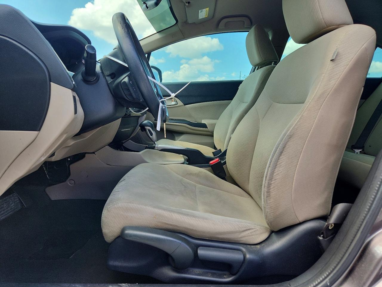 2013 Honda Civic Lx Gray vin: 19XFB2F59DE201458