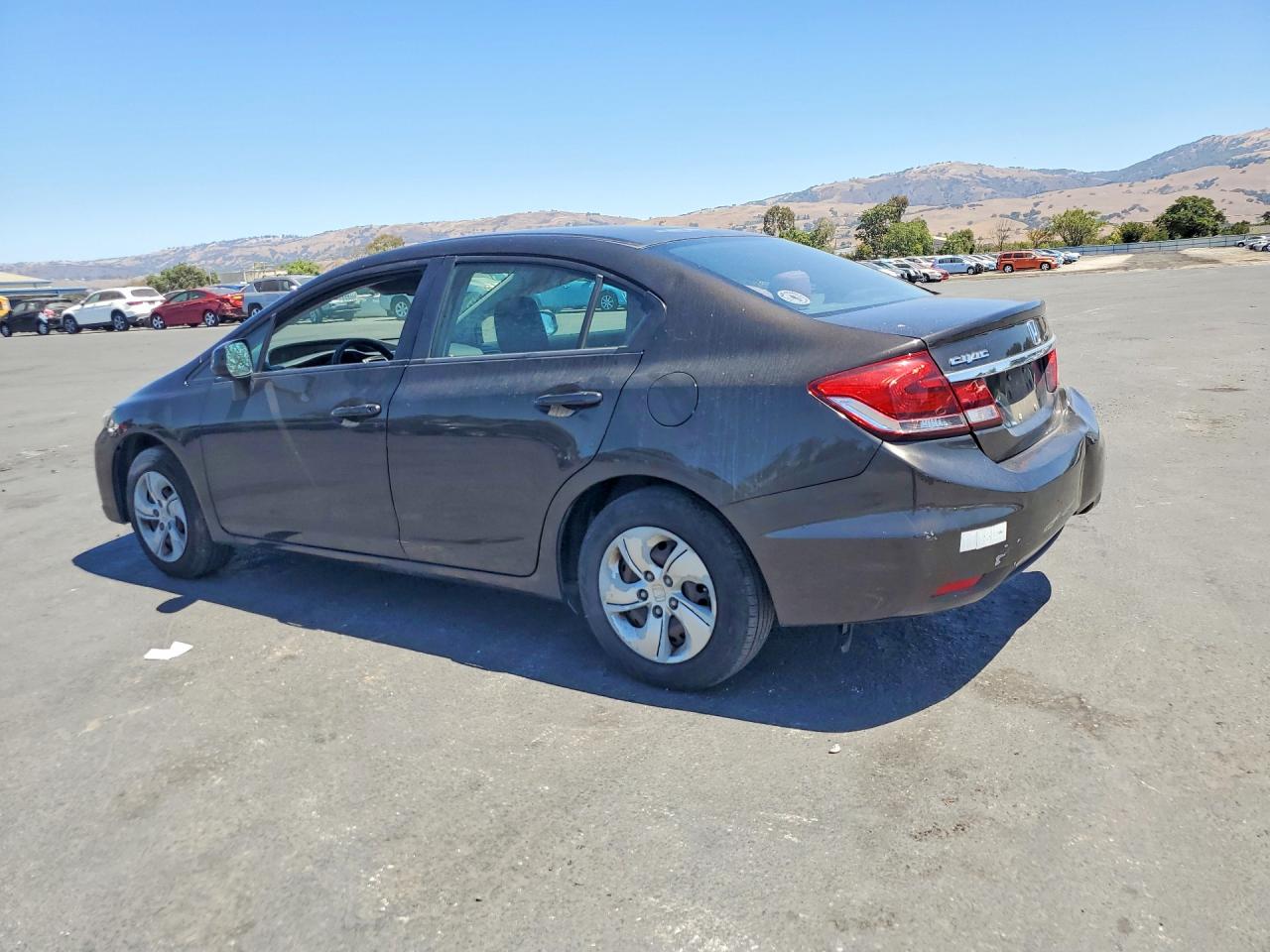 2013 Honda Civic Lx Черный vin: 19XFB2F59DE214145