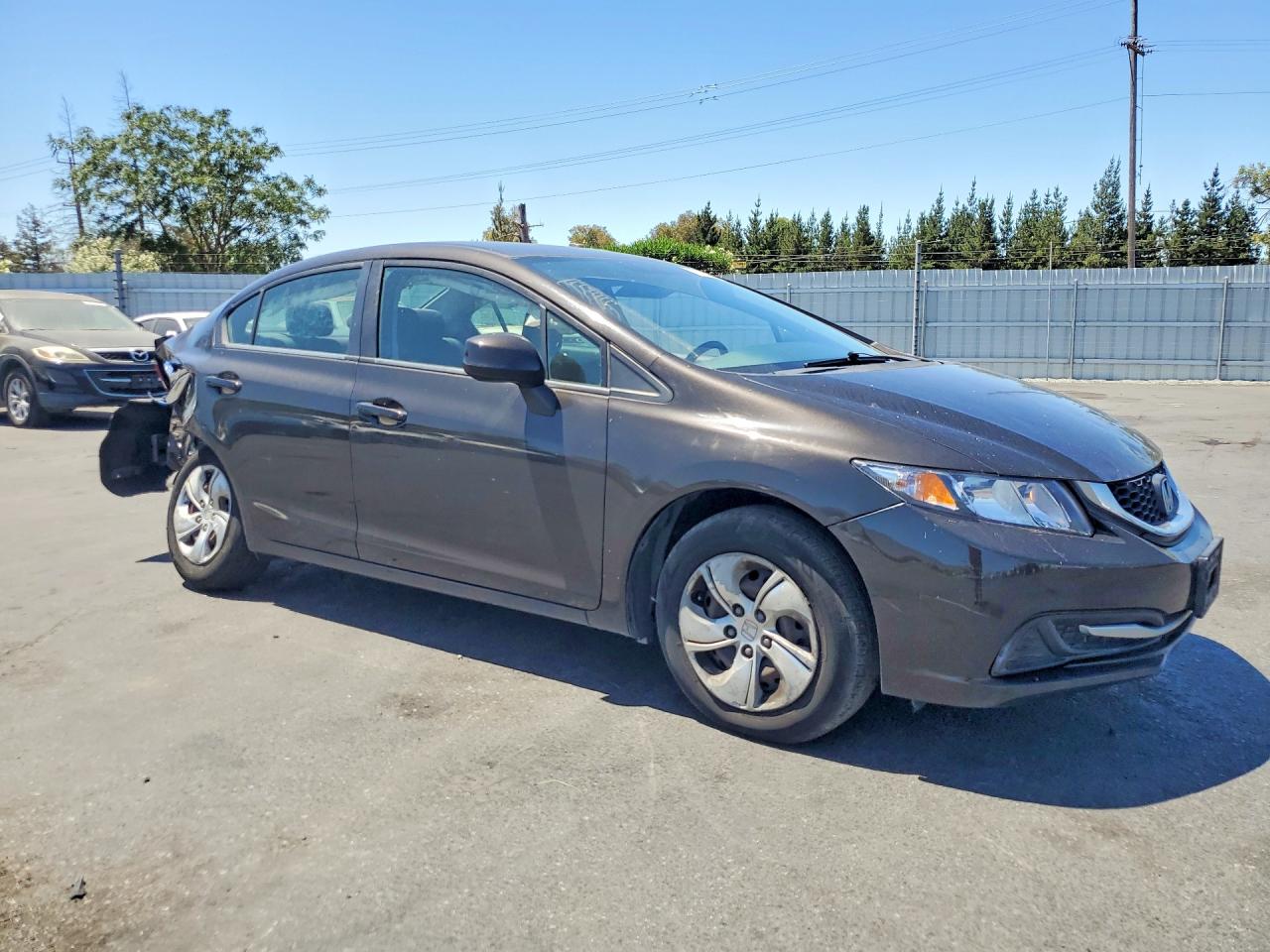 2013 Honda Civic Lx Черный vin: 19XFB2F59DE214145