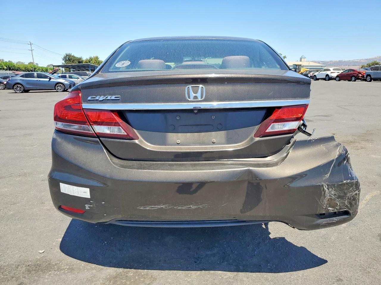 2013 Honda Civic Lx Черный vin: 19XFB2F59DE214145